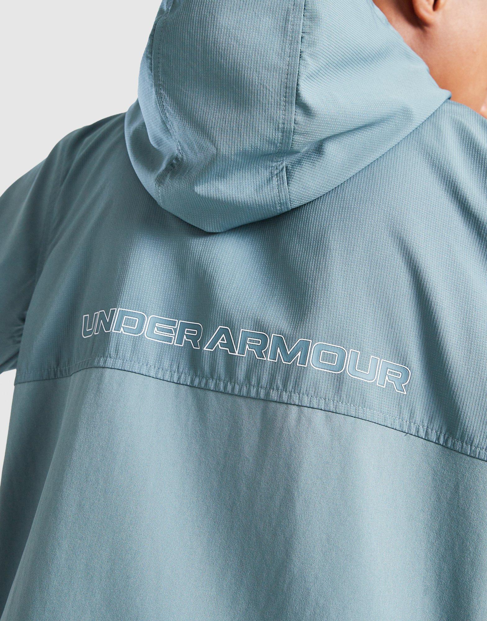 Under Armour Woven Wordmark Full Zip Jacket Junior