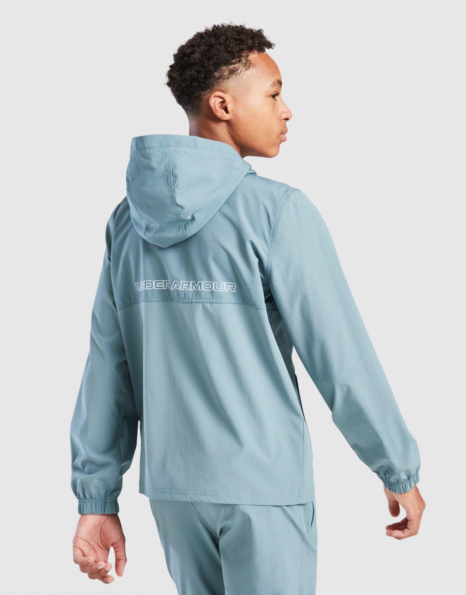 Under Armour Woven Wordmark Full Zip Jacket Junior