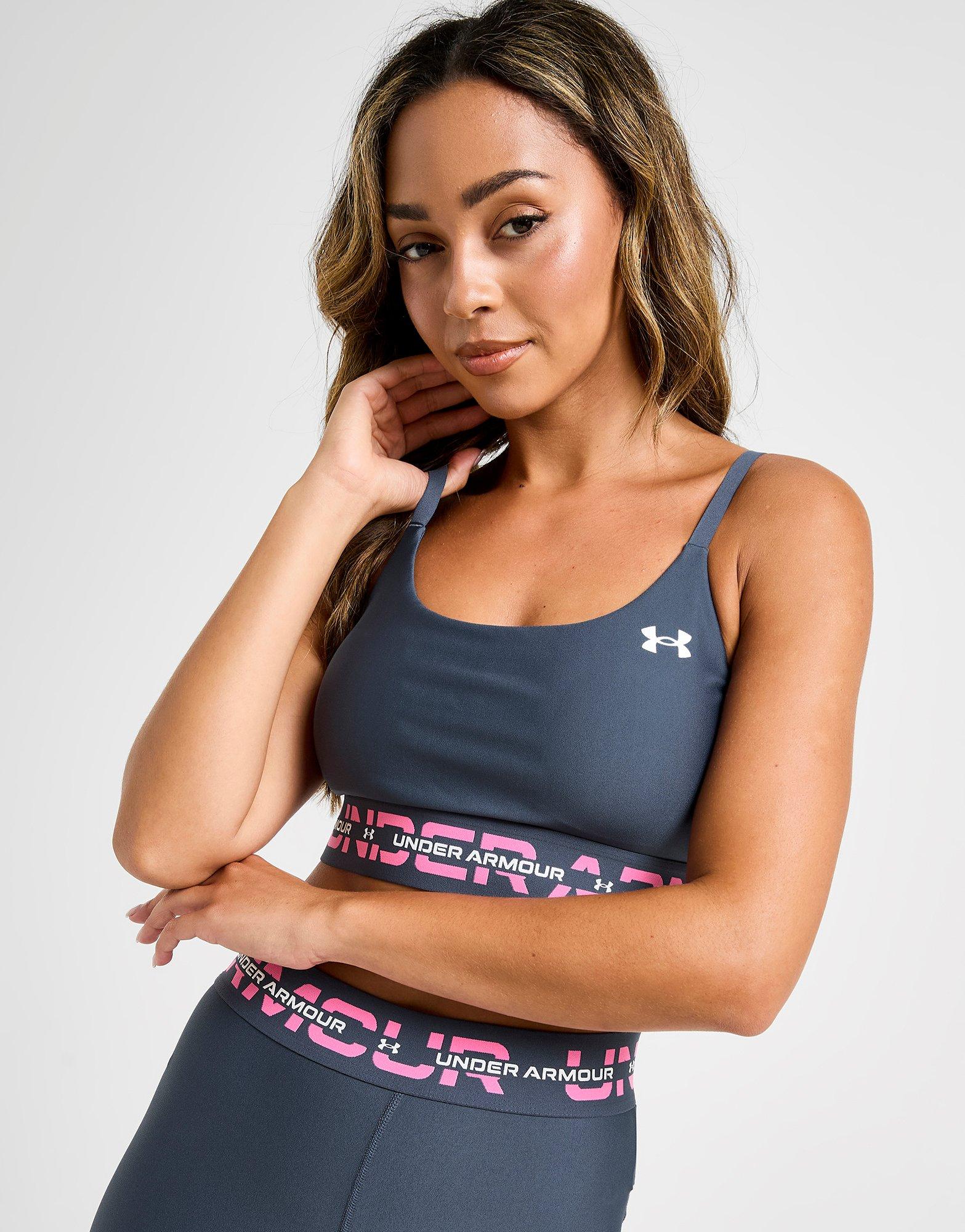 Under Armour Double Wordmark Sports Bra