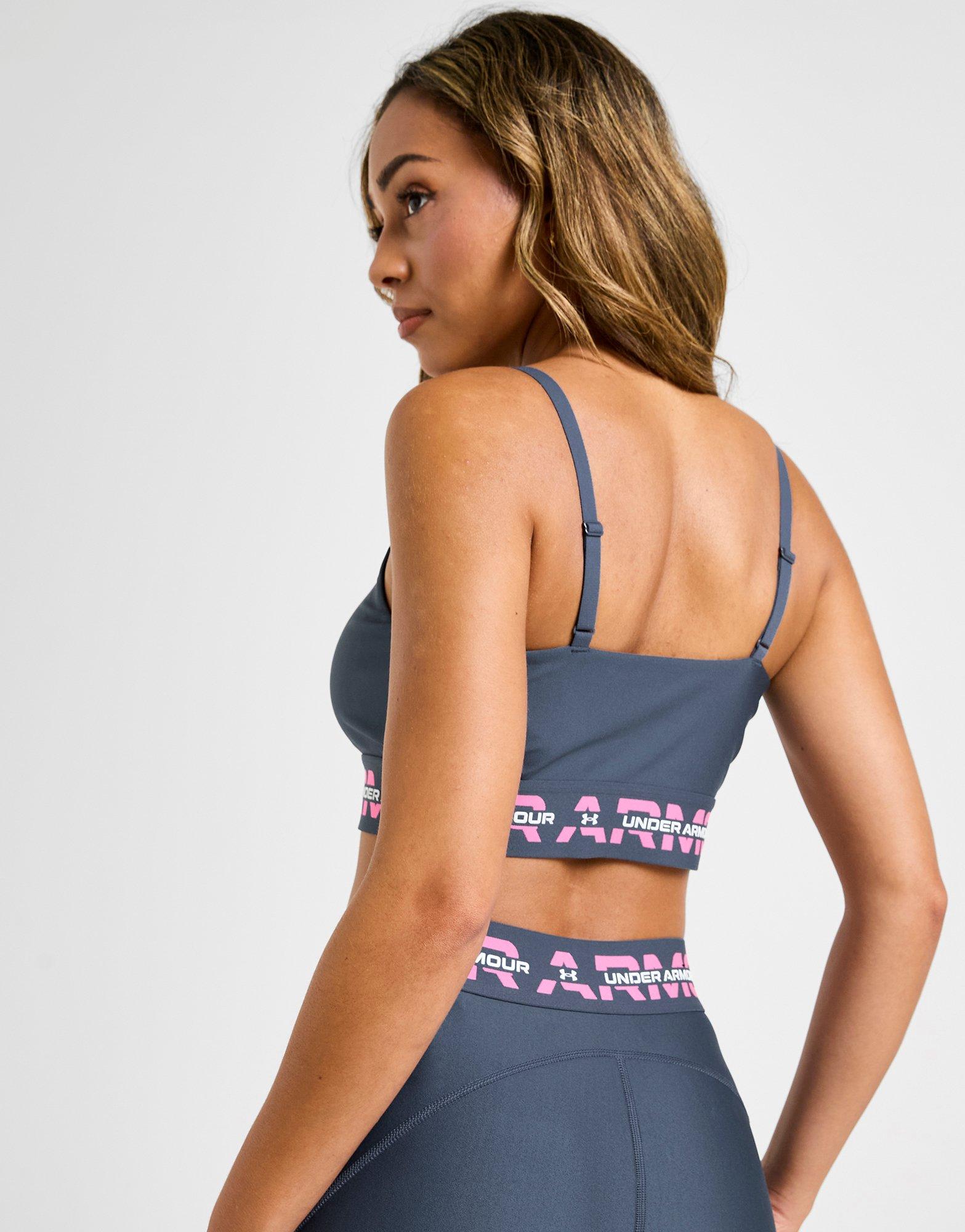 Under Armour Double Wordmark Sports Bra