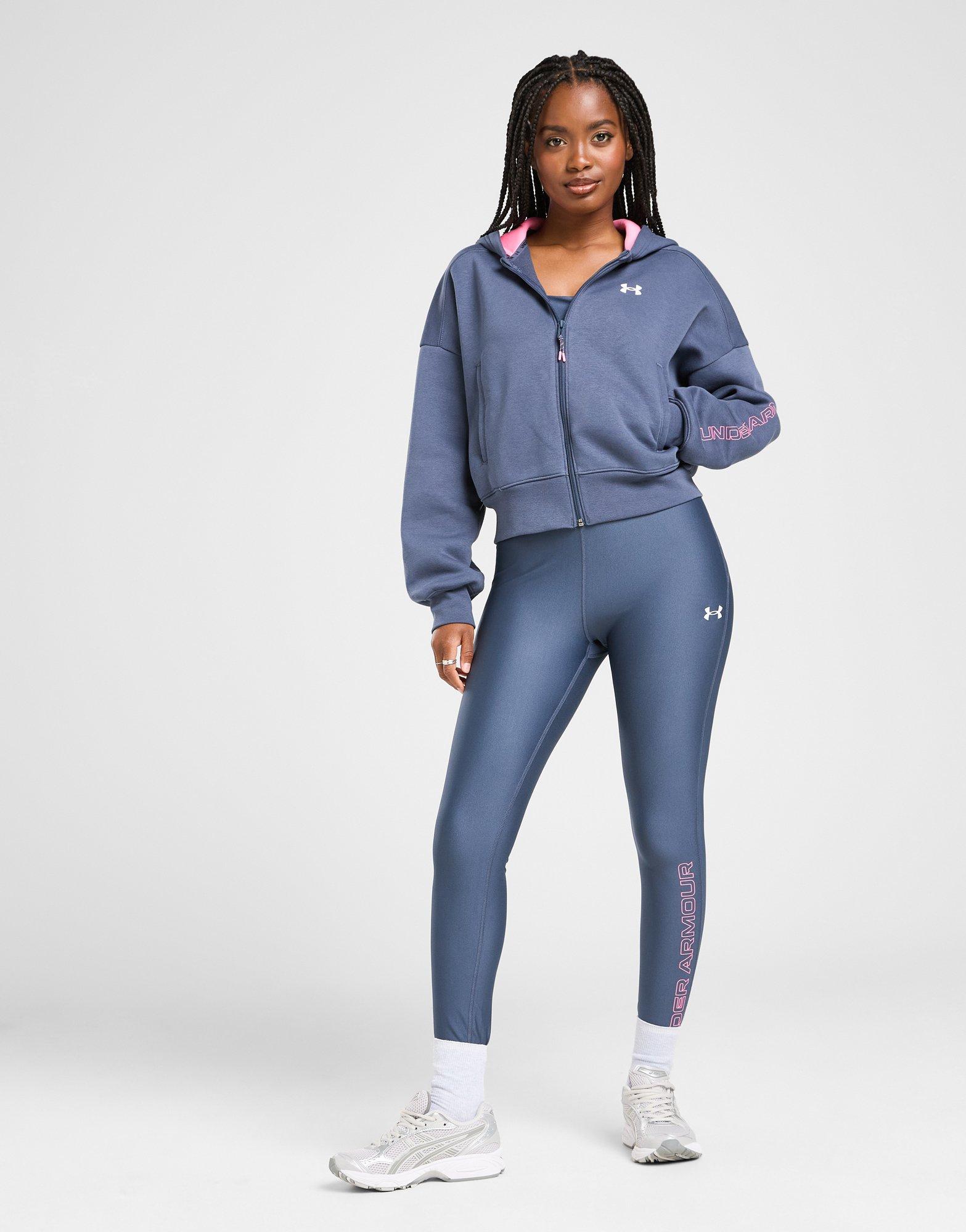 Under Armour Double Wordmark Cropped Hoodie