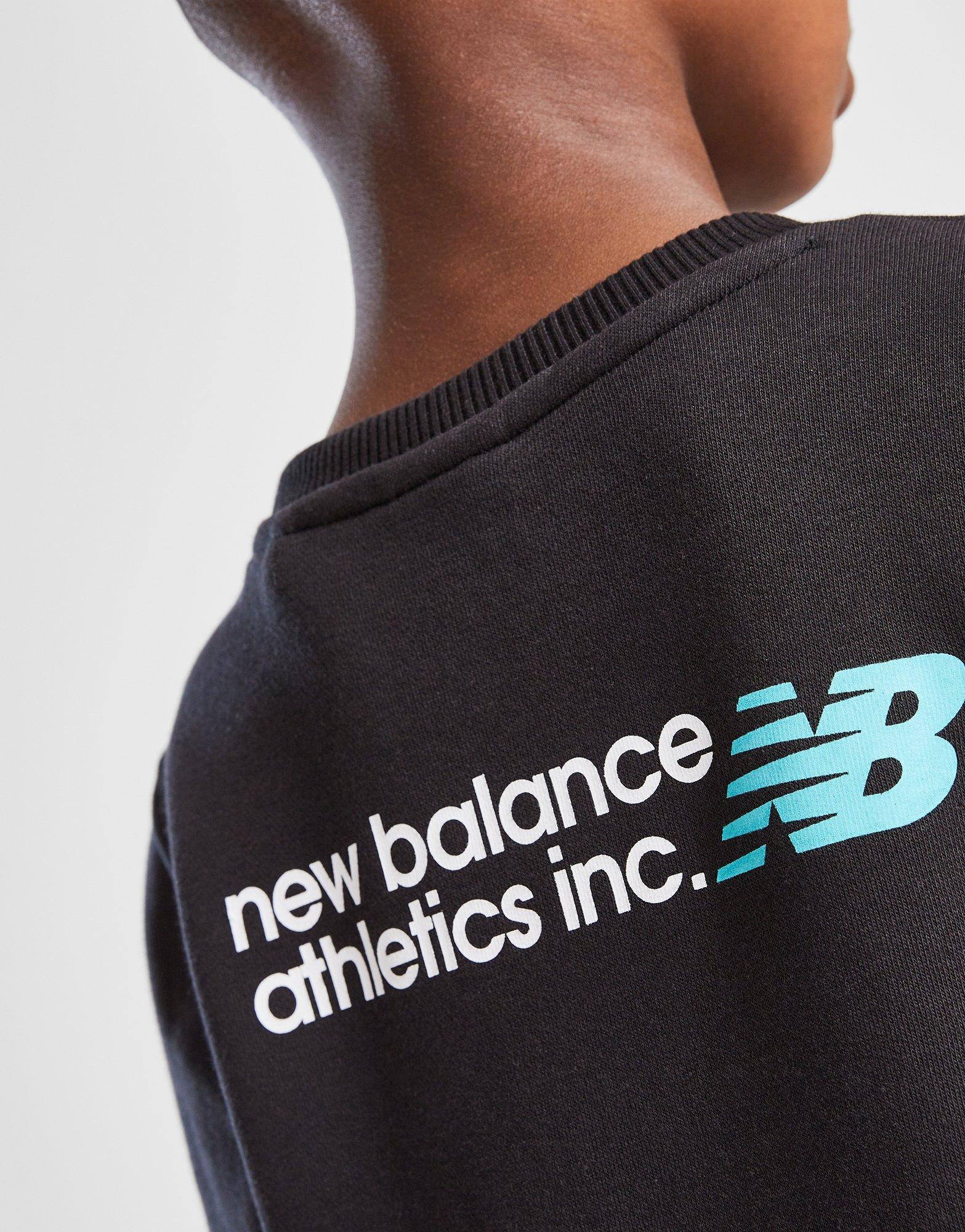 New Balance Linear Logo Crew Tracksuit Children
