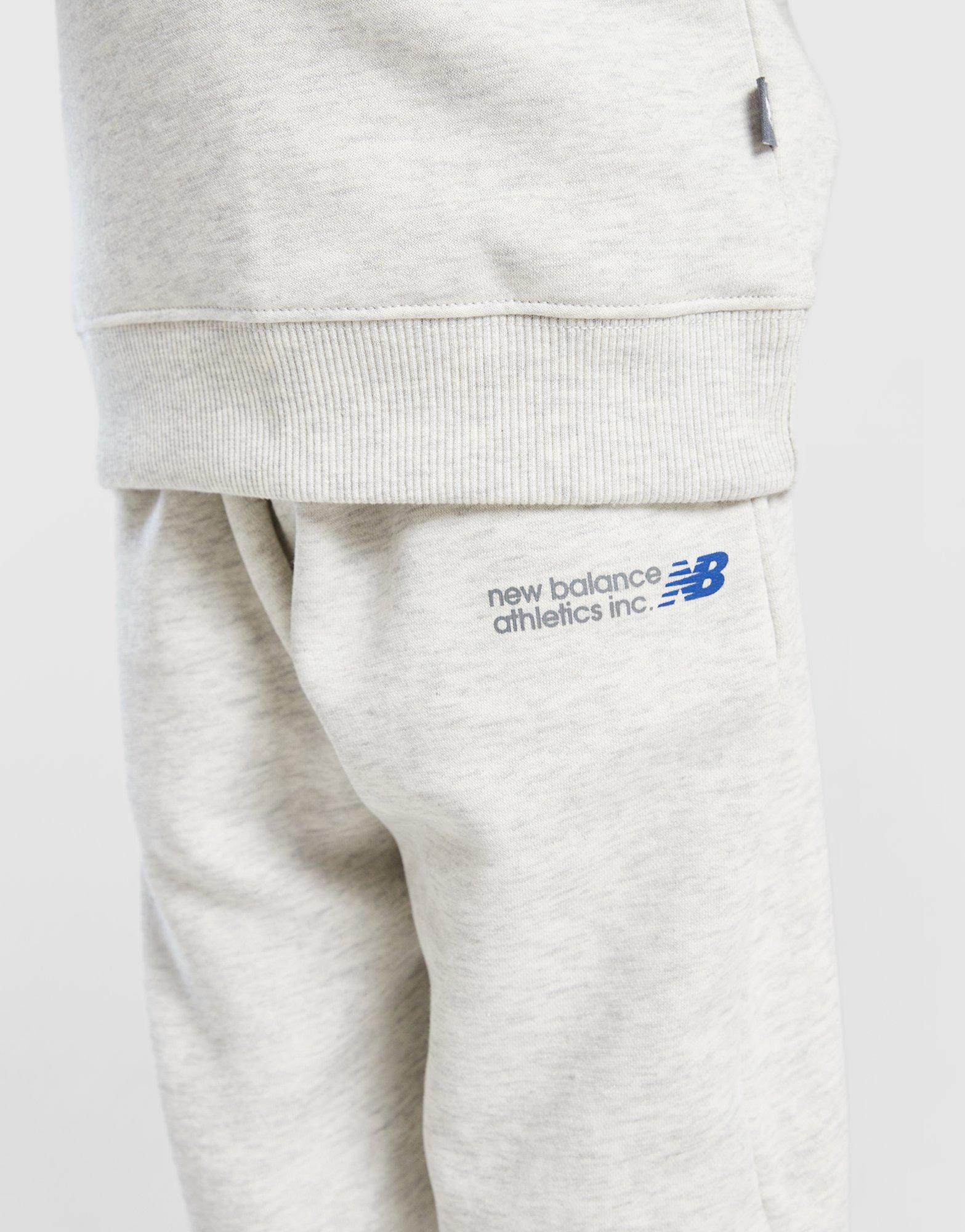 New Balance Linear Logo Crew Tracksuit Children