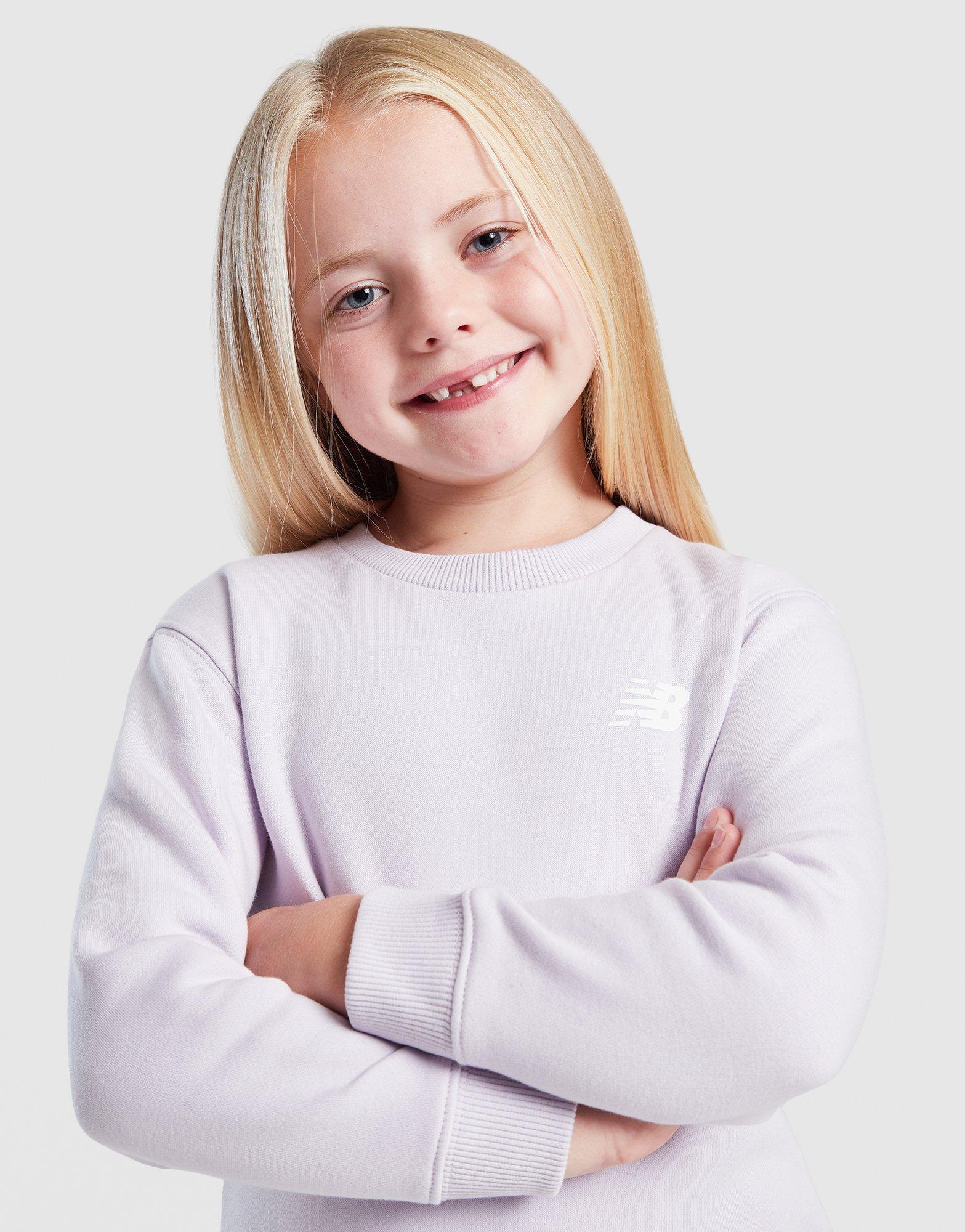 New Balance Girls' Repeat Show Crew Trainingsanzug Kleinkinder