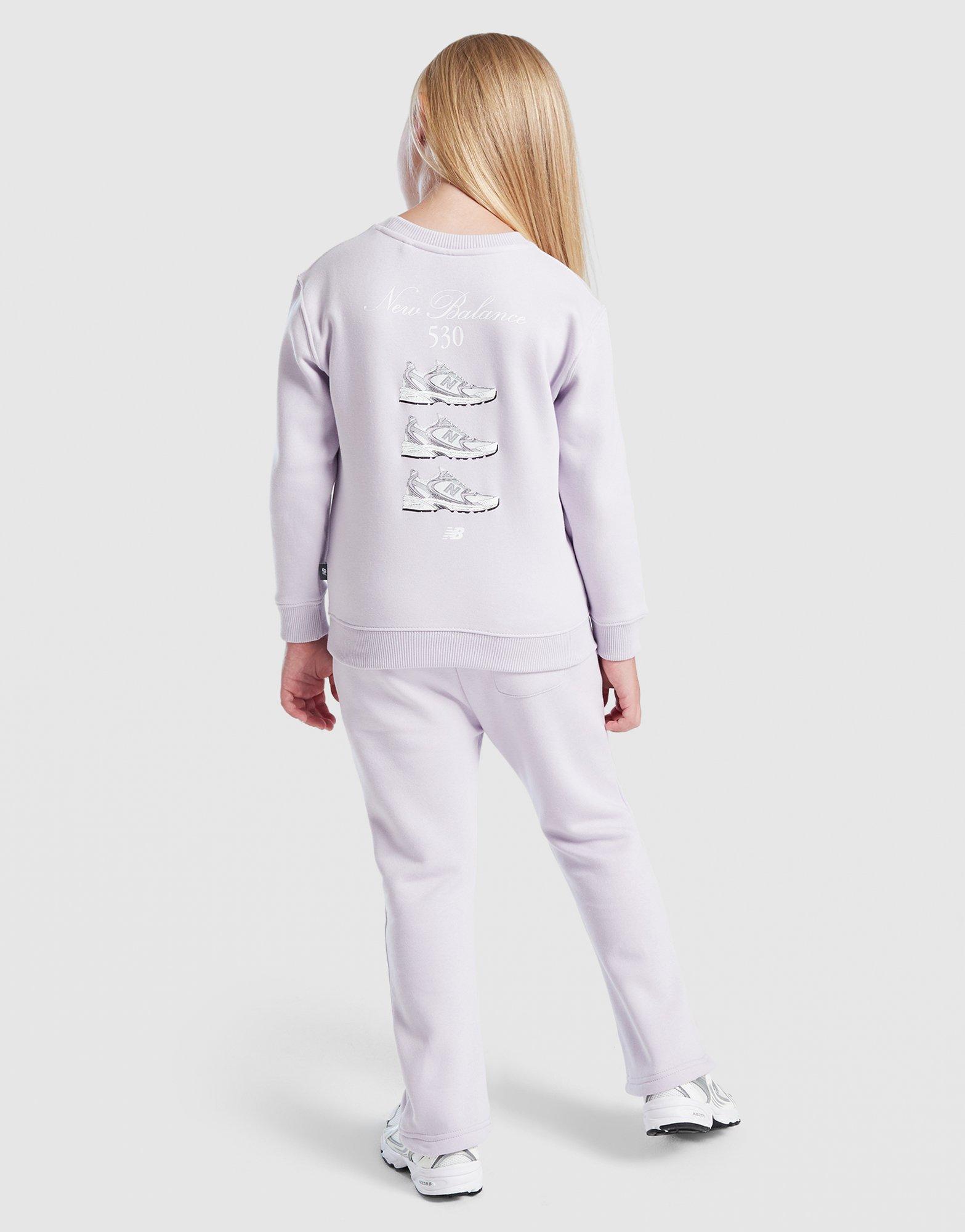 New Balance Girls' Repeat Show Crew Trainingsanzug Kleinkinder