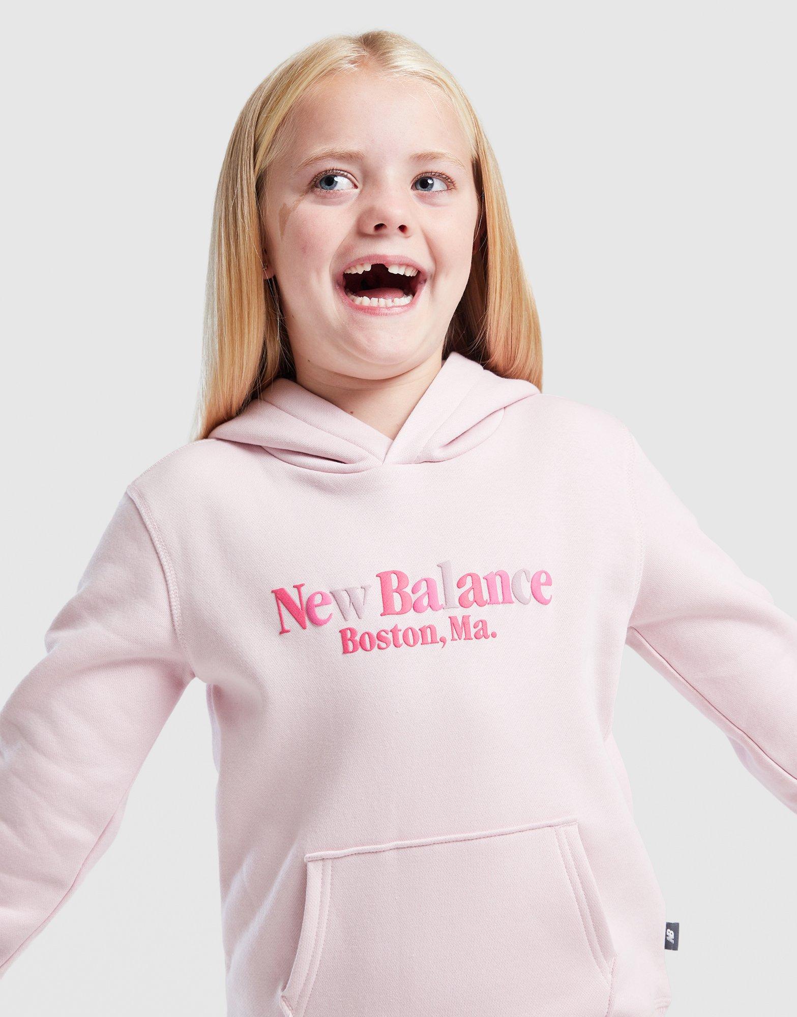 New Balance Girls' Tonal Graphic Hoodie/Leggings Set Children
