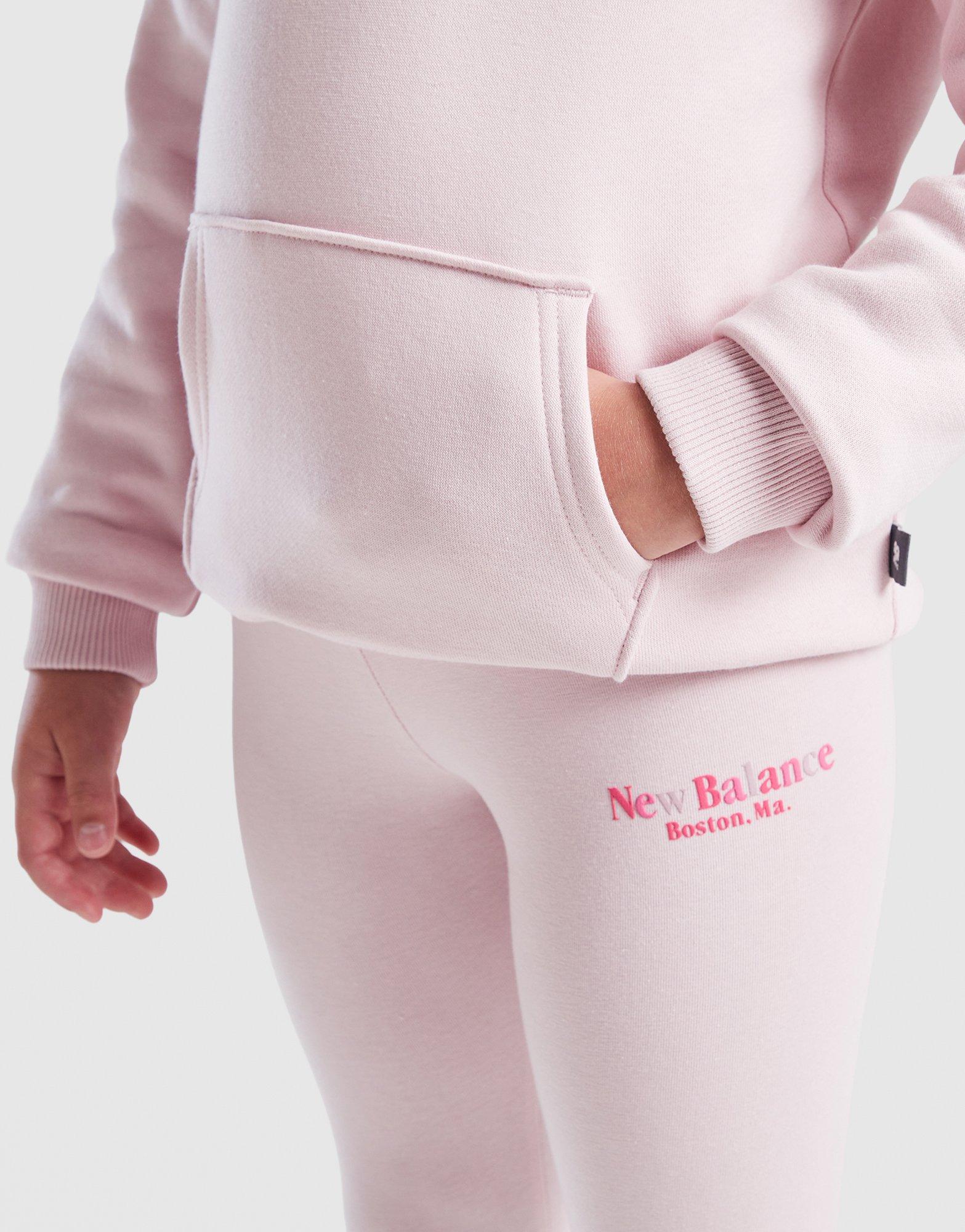 New Balance Girls' Tonal Graphic Hoodie/Leggings Set Children