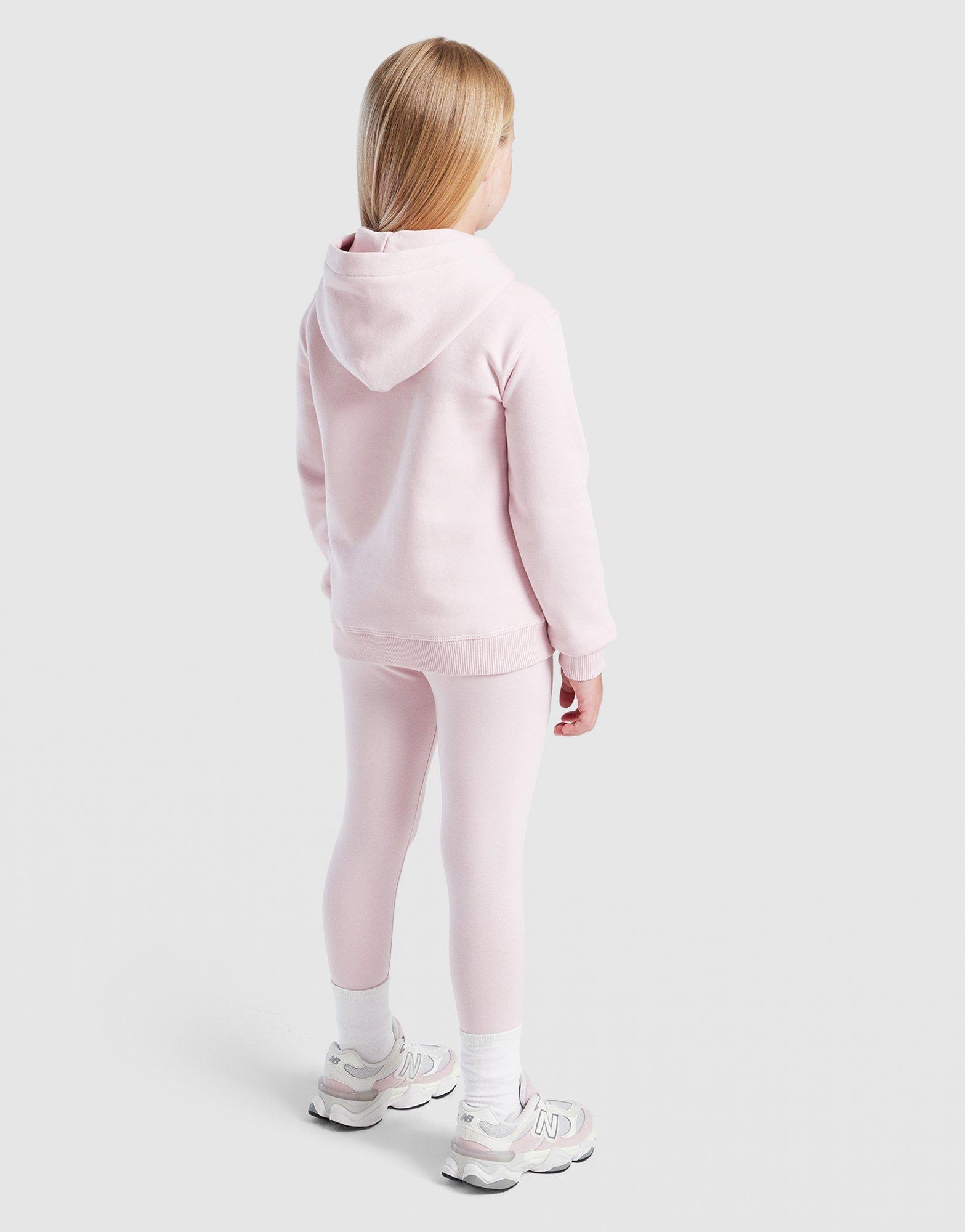 New Balance Girls' Tonal Graphic Hoodie/Leggings Set Children