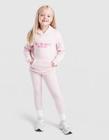 New Balance Girls' Tonal Graphic Completo Felpa/Leggings Bambino
