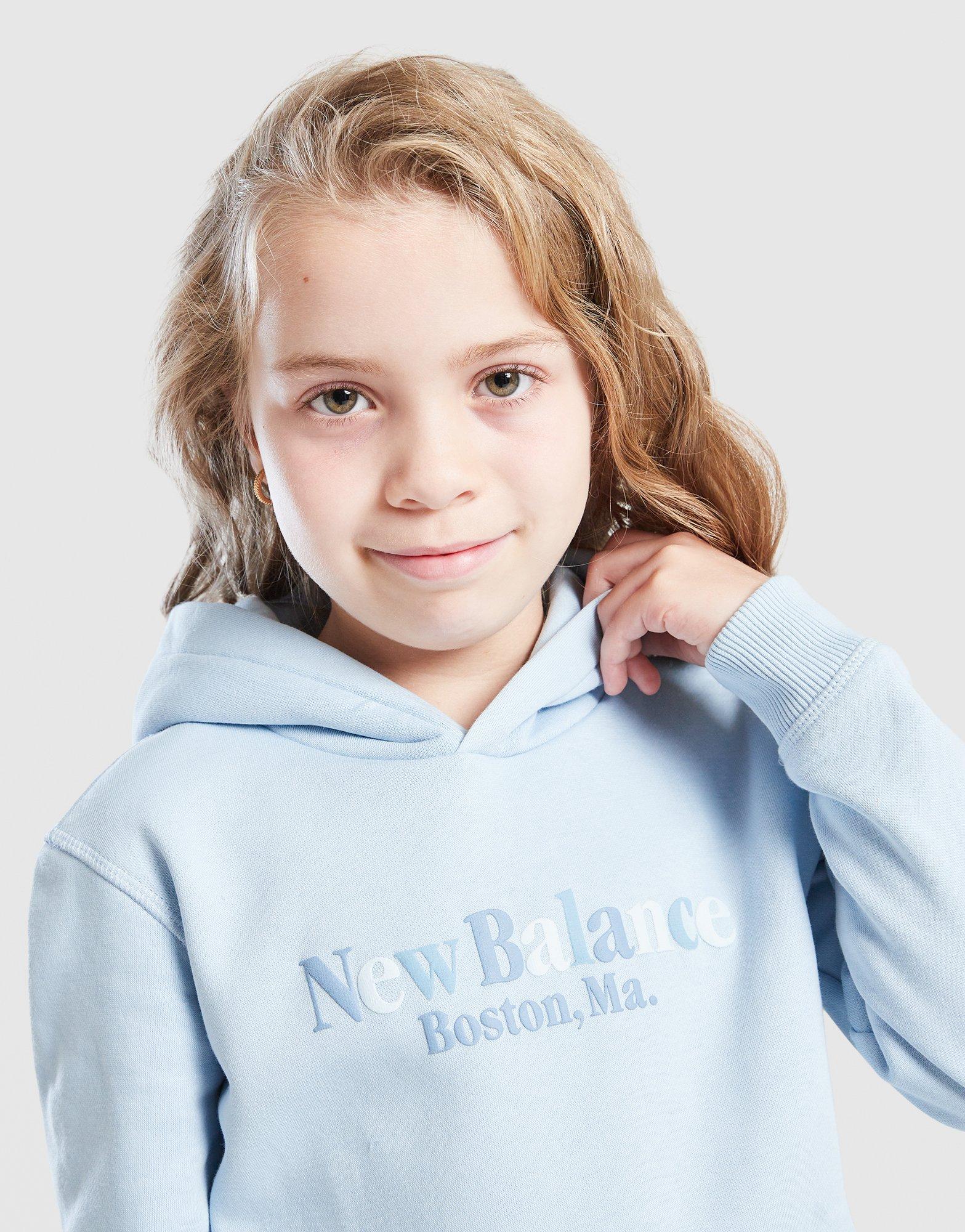 New Balance Girls' Tonal Graphic Hoodie/Leggings Set Children