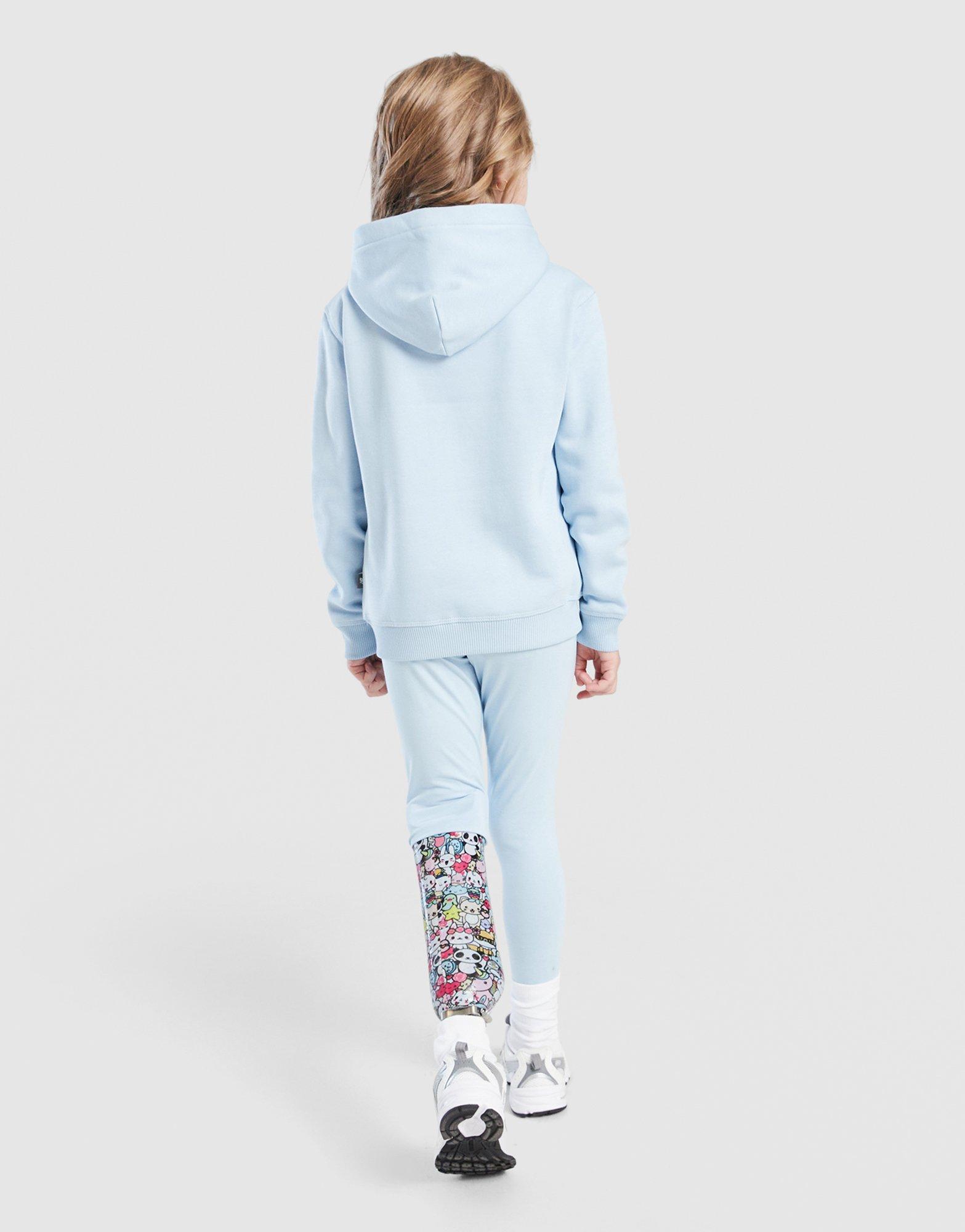 New Balance Girls' Tonal Graphic Hoodie/Leggings Set Children