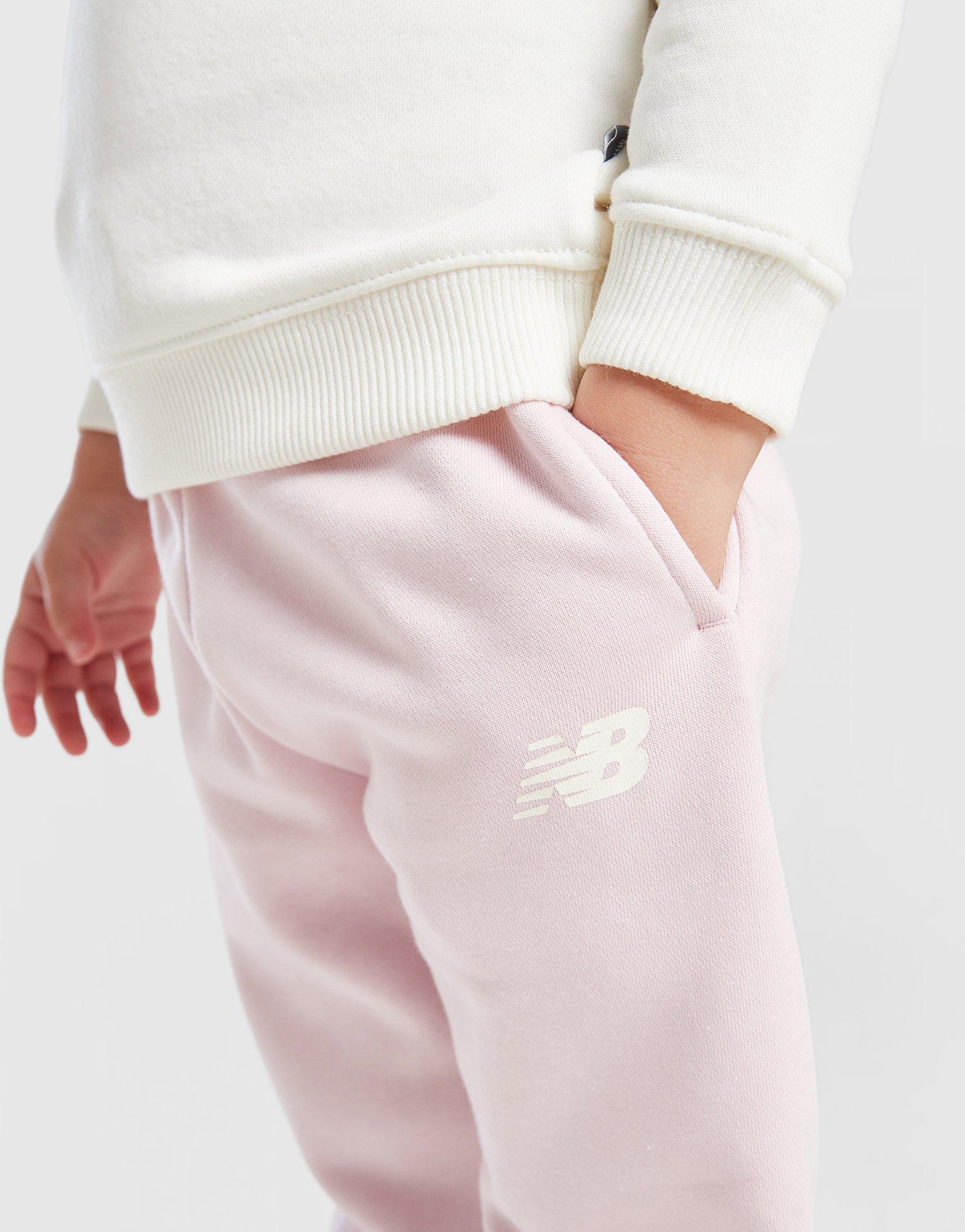 New Balance Girls' Bubble Graphic Crew Tracksuit Infant