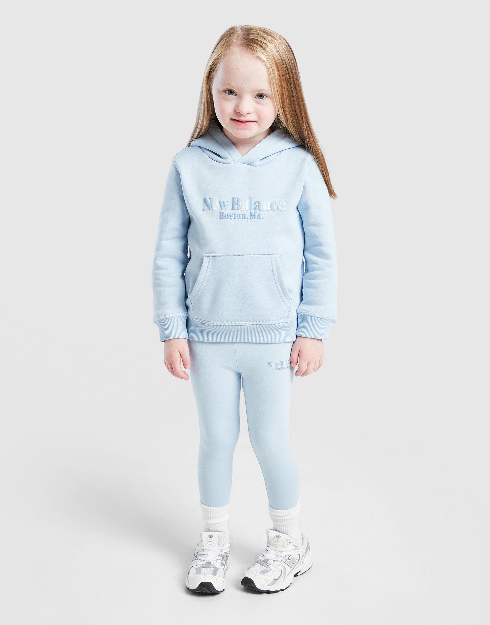 New Balance Girls' Tonal Logo Hoodie/Leggings Set Infant