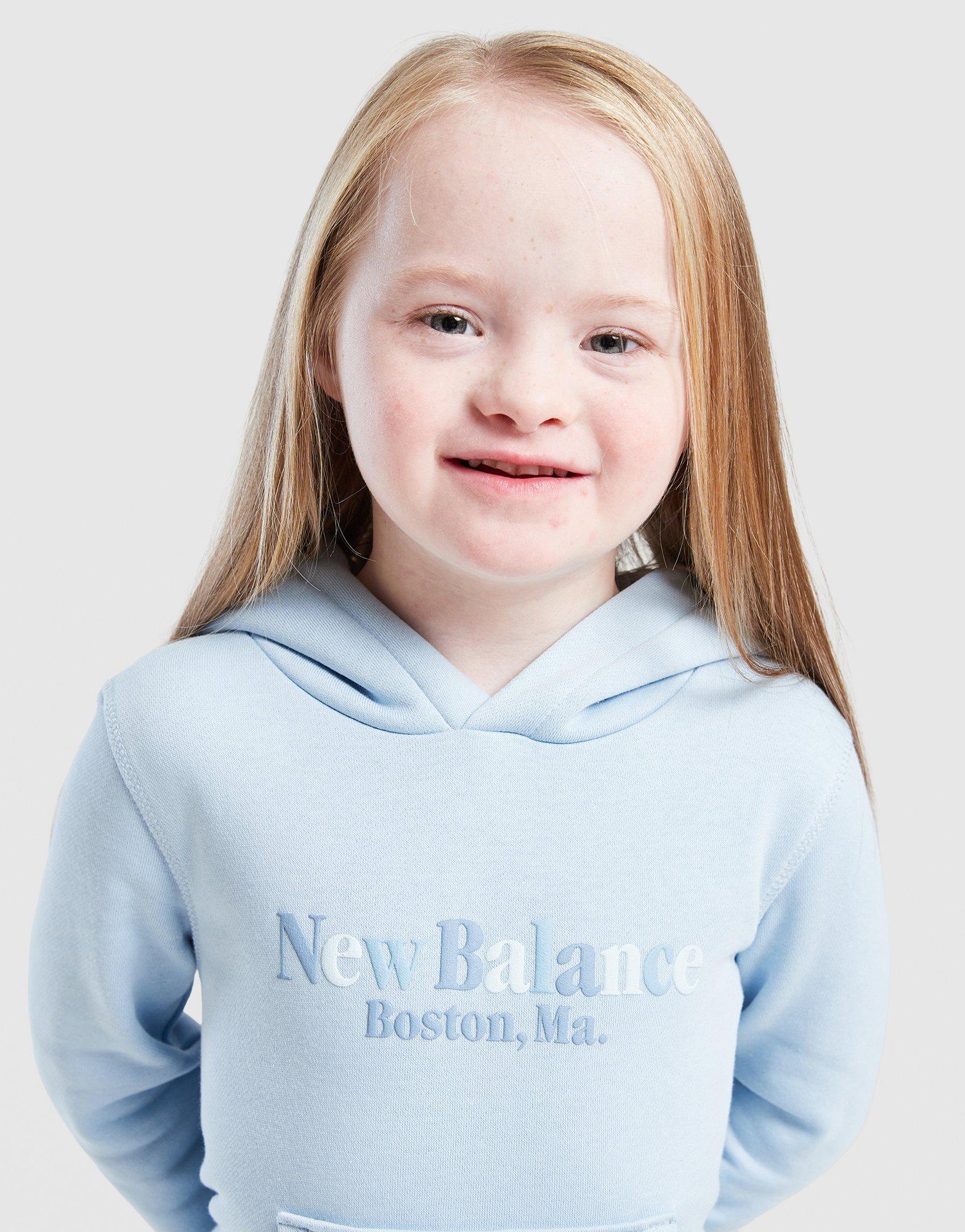 New Balance Girls' Tonal Logo Hoodie/Leggings Set Infant