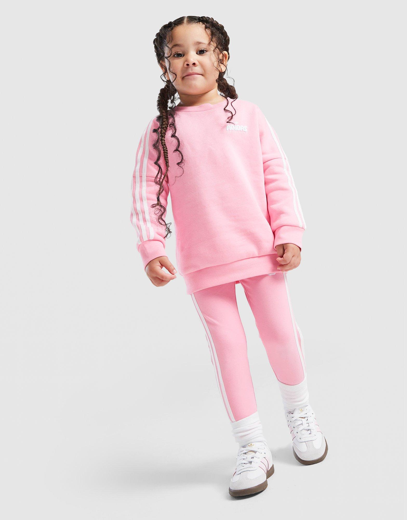 adidas Originals Girls' Bubble Crew Tracksuit Infant