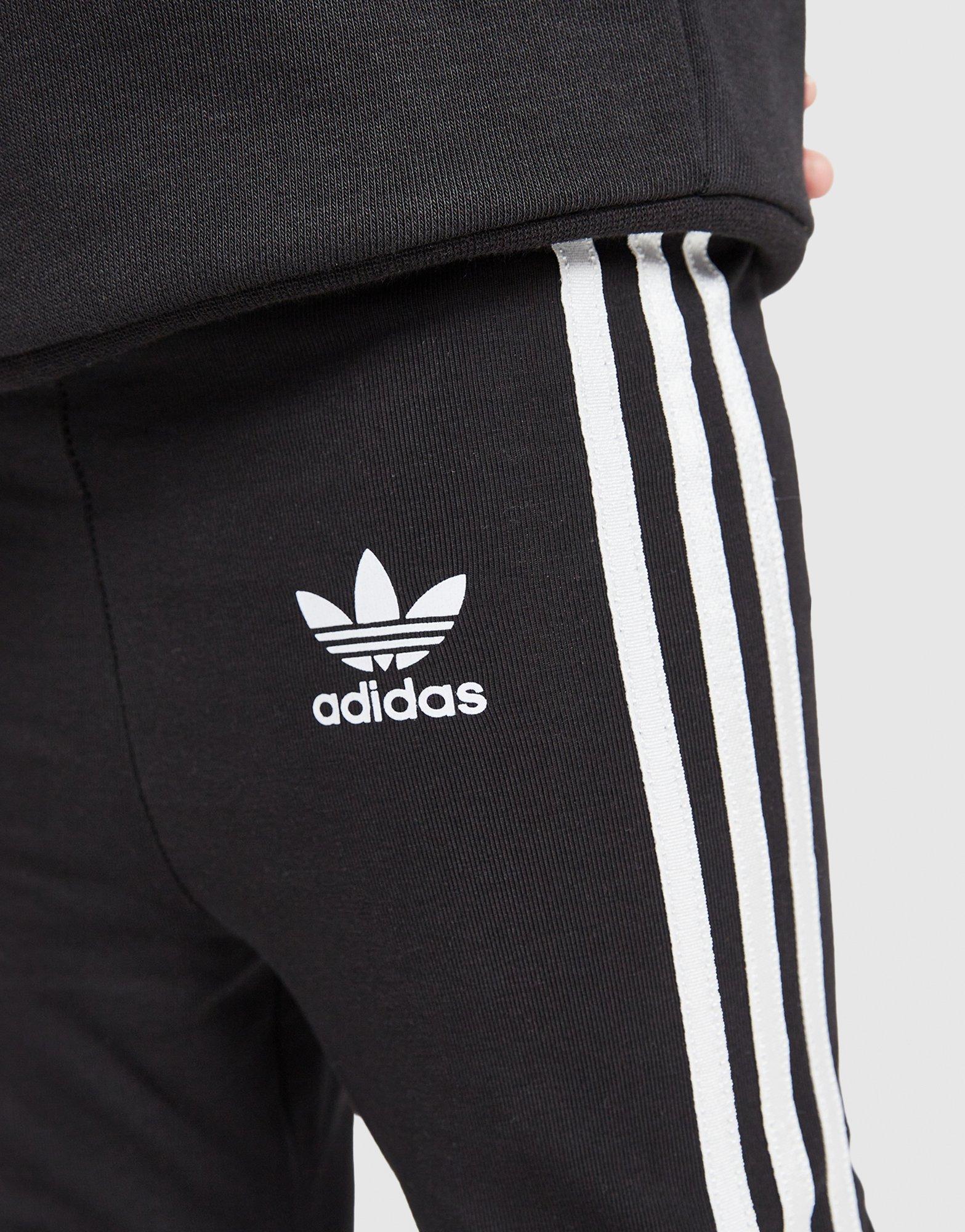 adidas Originals Girls' Trefoil Flare Crew Tracksuit Infant