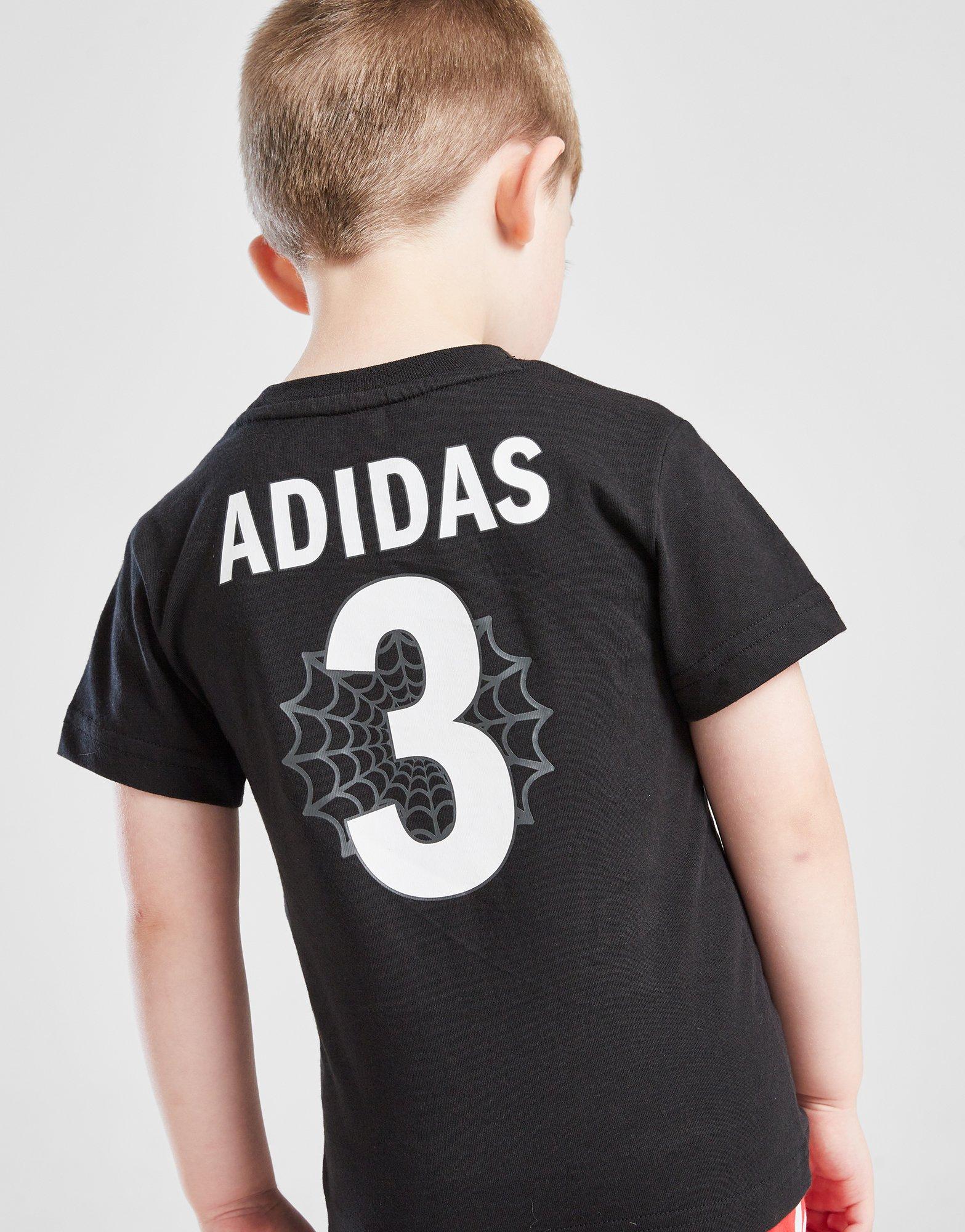 adidas Marvel Spider-Man T-Shirt/Shorts Set Infant's