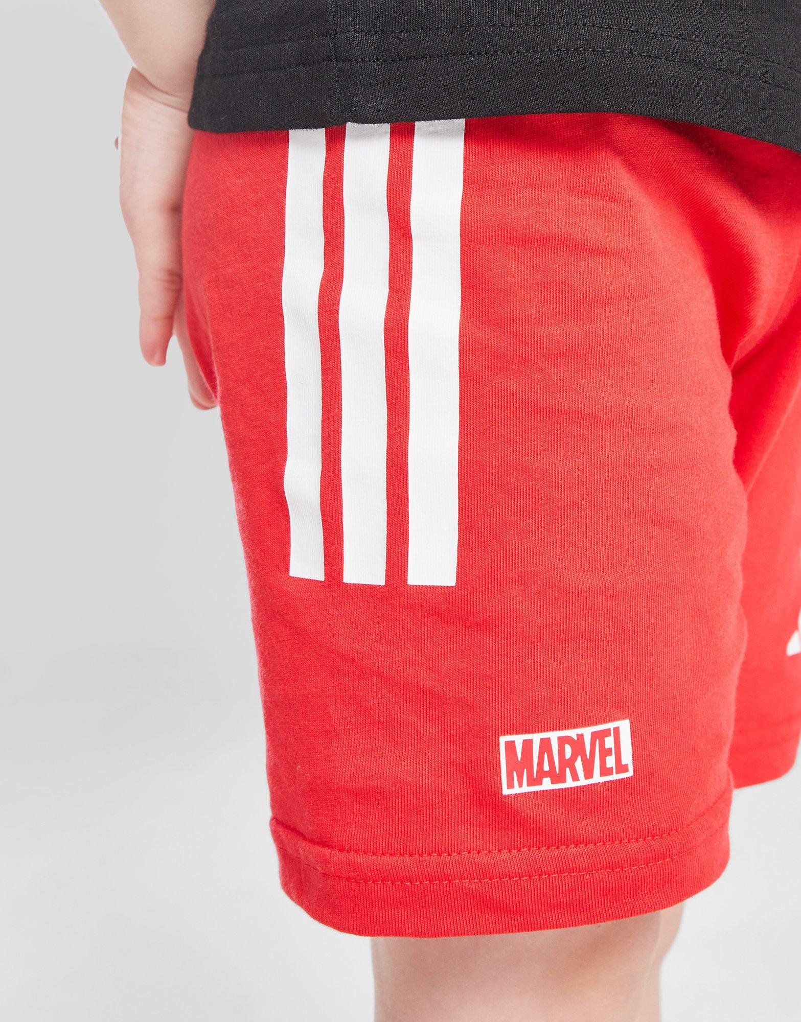 adidas Marvel Spider-Man T-Shirt/Shorts Set Infant's
