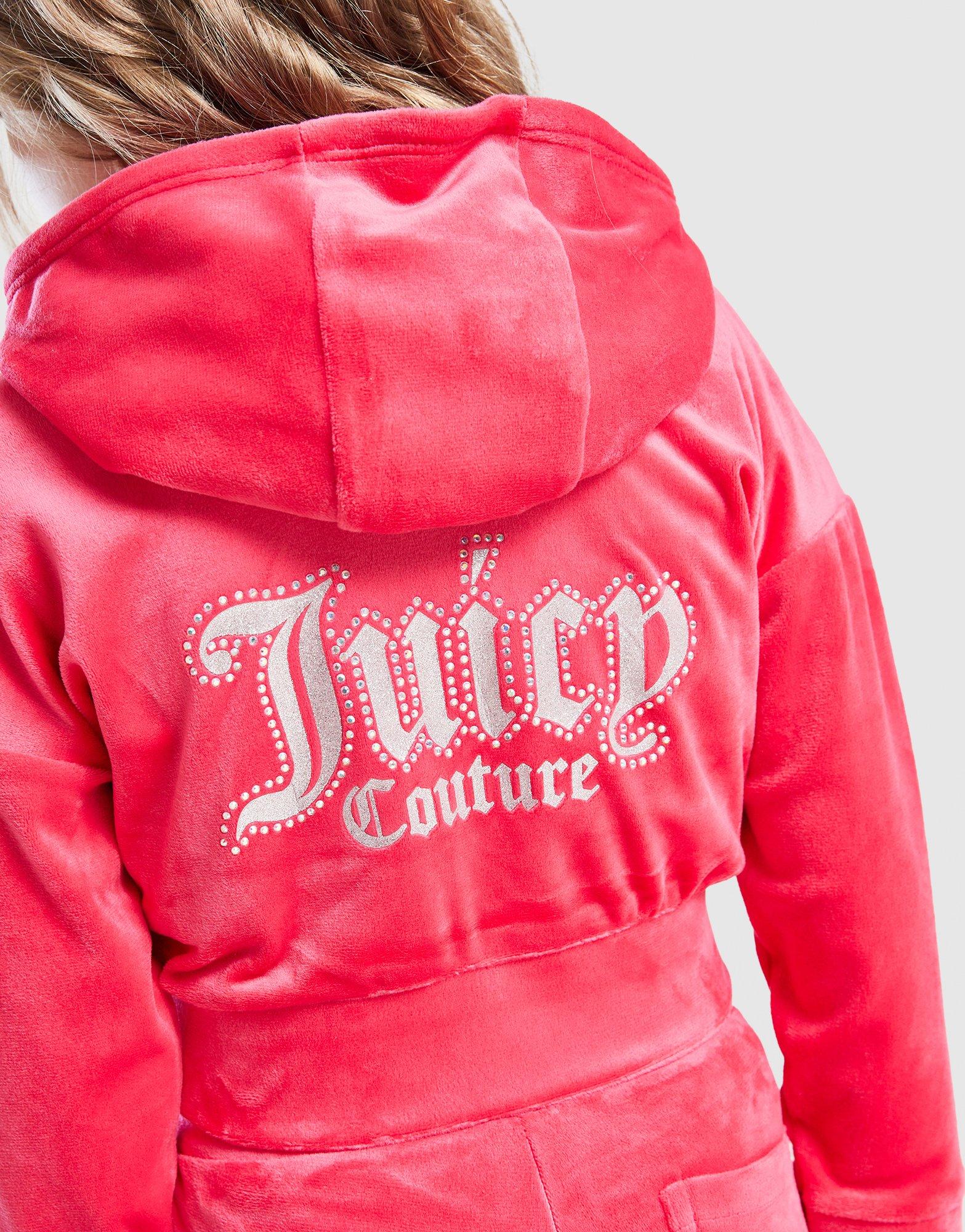 JUICY COUTURE Ensemble de survêtement zippé velours pailleté Enfant