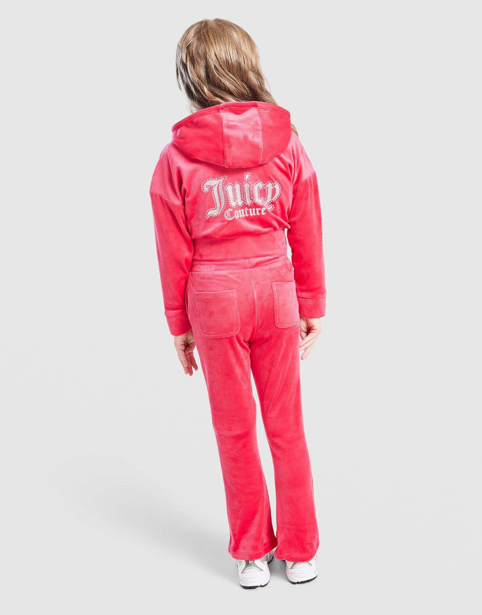 JUICY COUTURE Ensemble de survêtement zippé velours pailleté Enfant