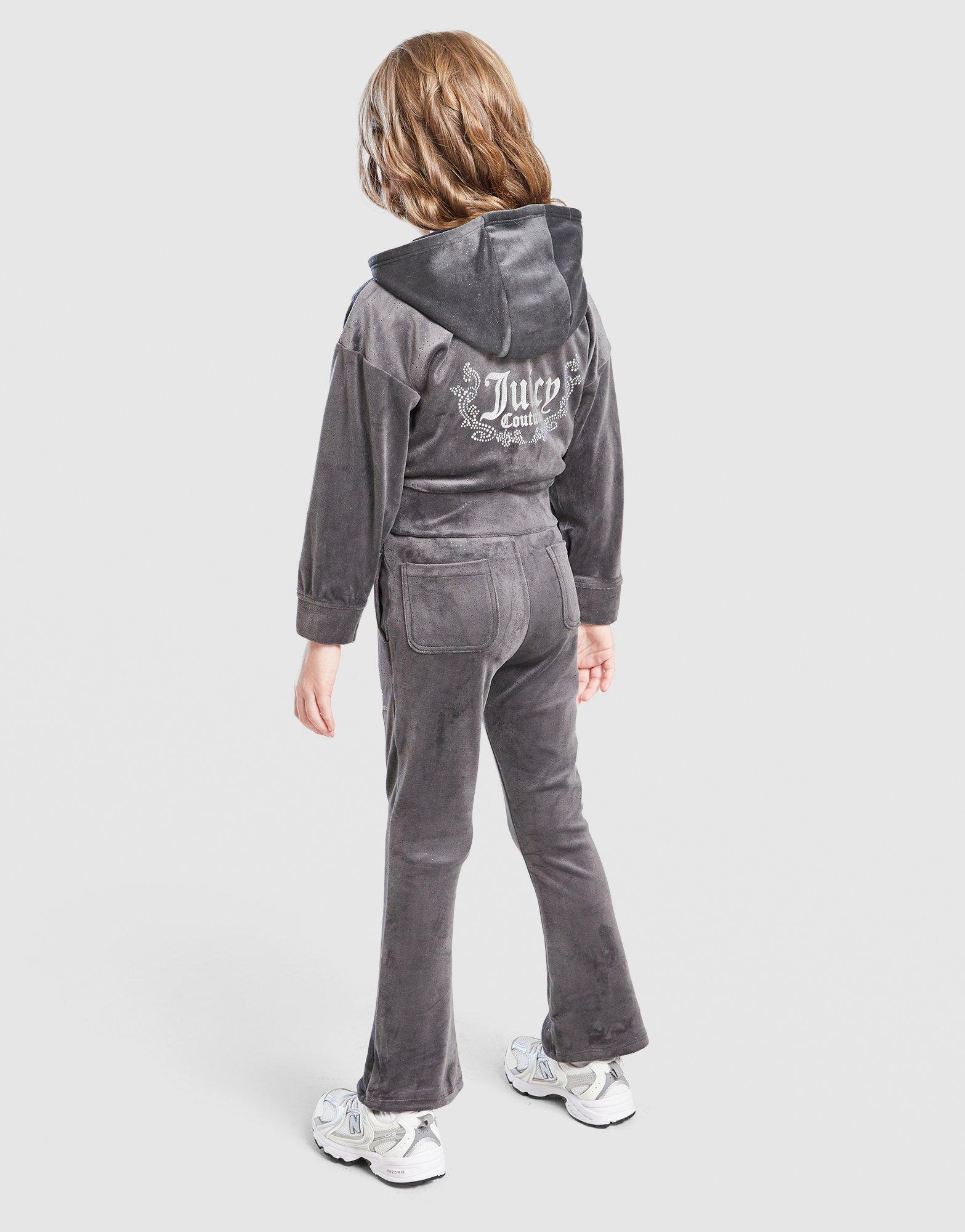 JUICY COUTURE Ensemble de survêtement zippé velours pailleté Enfant