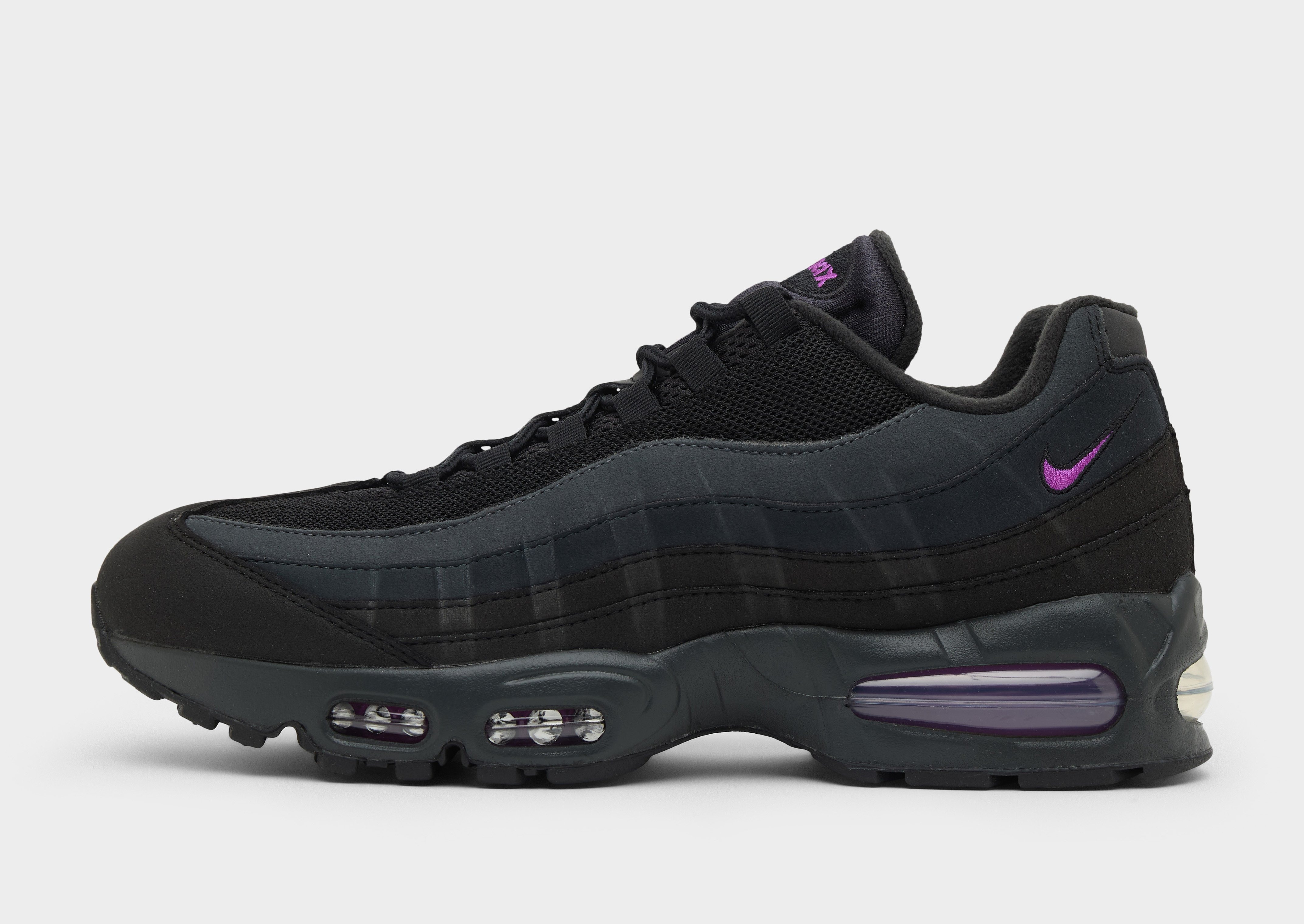 Black Nike Air Max 95 - JD Sports Global