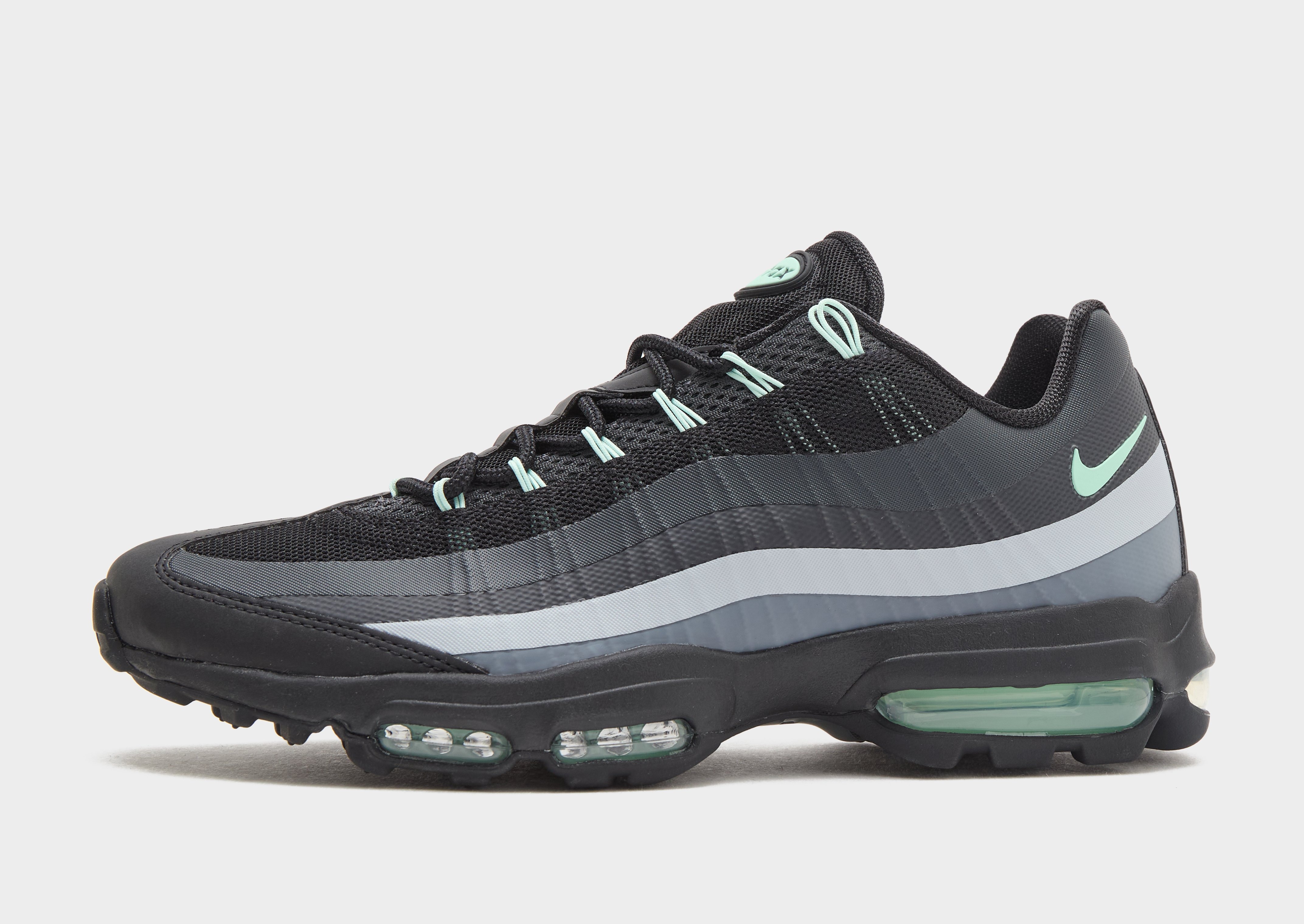 Nike Air Max 95 ブラック/シルバー オフィシャルイメージ】ナイキ エア マックス 95 プレミアム