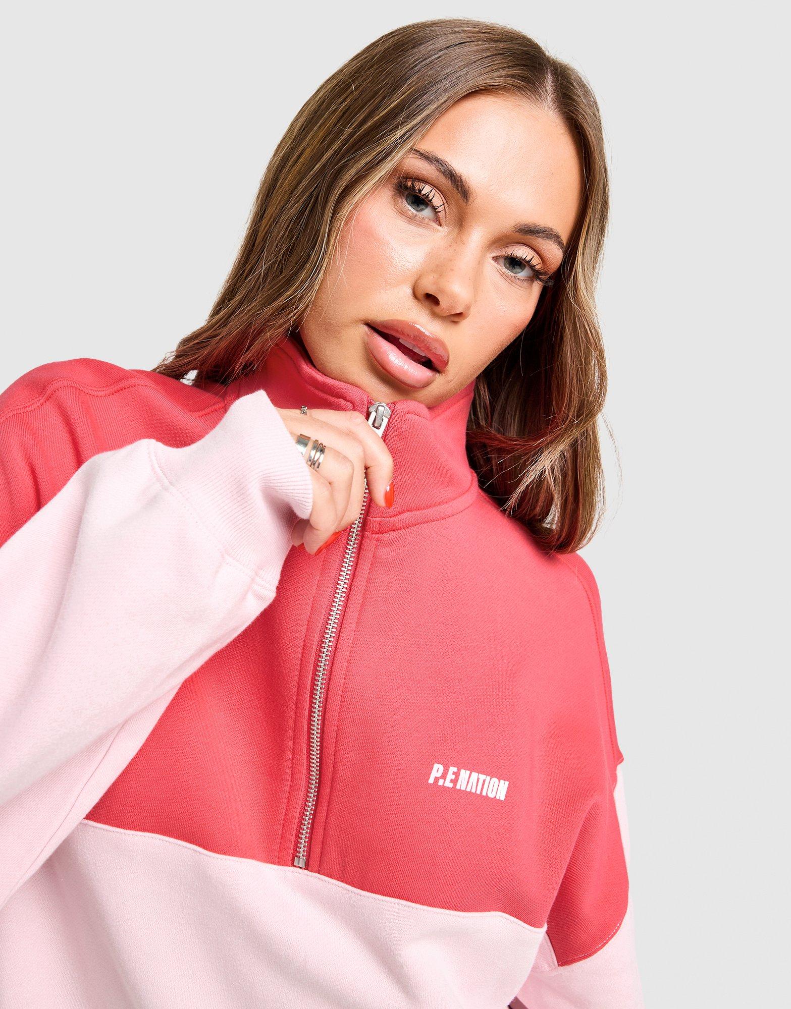 PE Nation Centre Field 1/4 Zip Sweatshirt