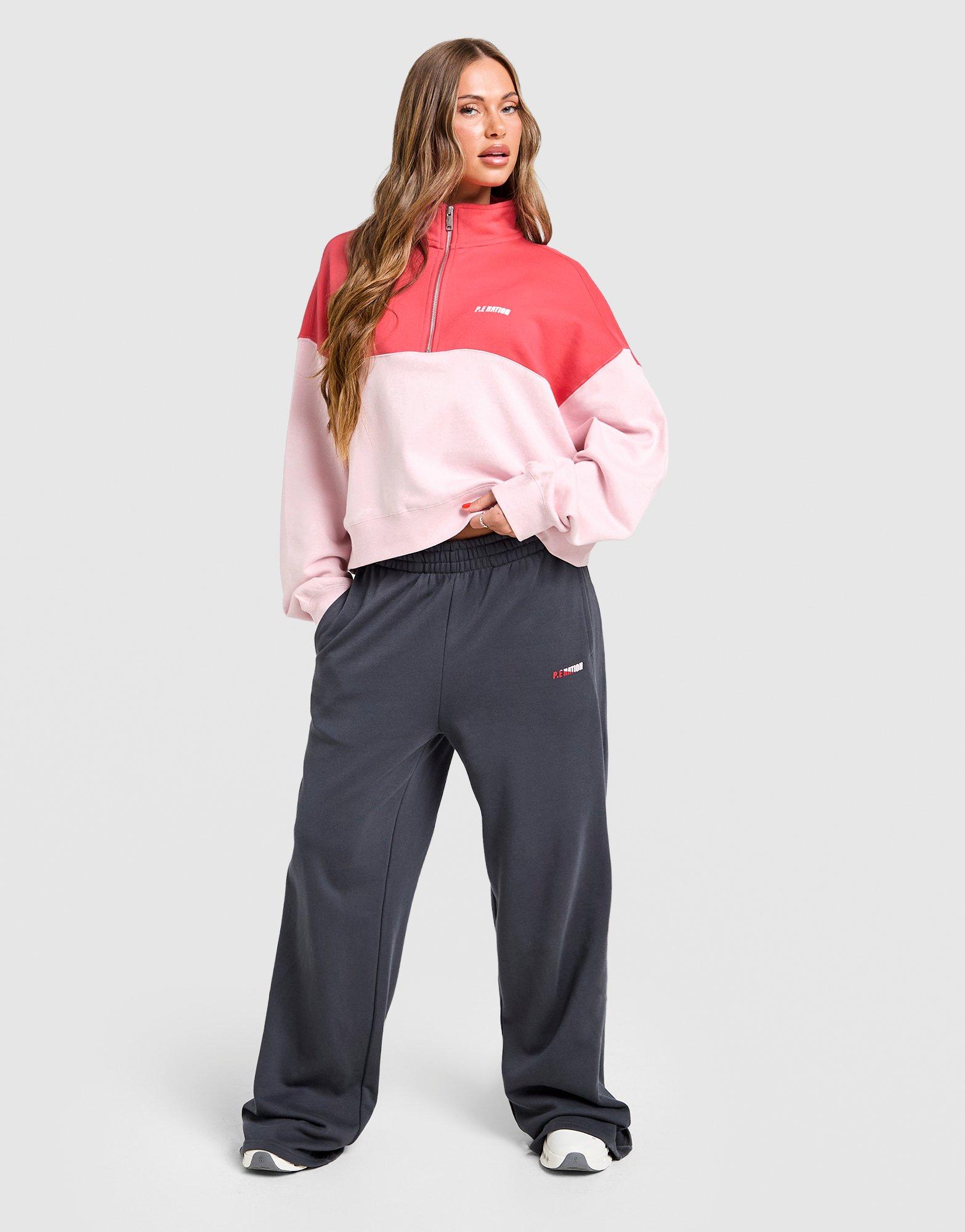 PE Nation Centre Field 1/4 Zip Sweatshirt