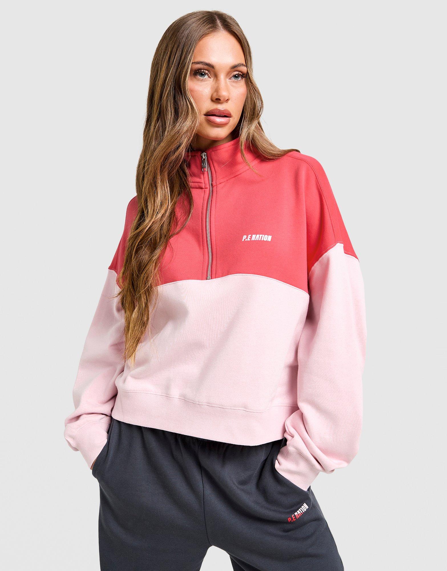 PE Nation Centre Field 1/4 Zip Sweatshirt