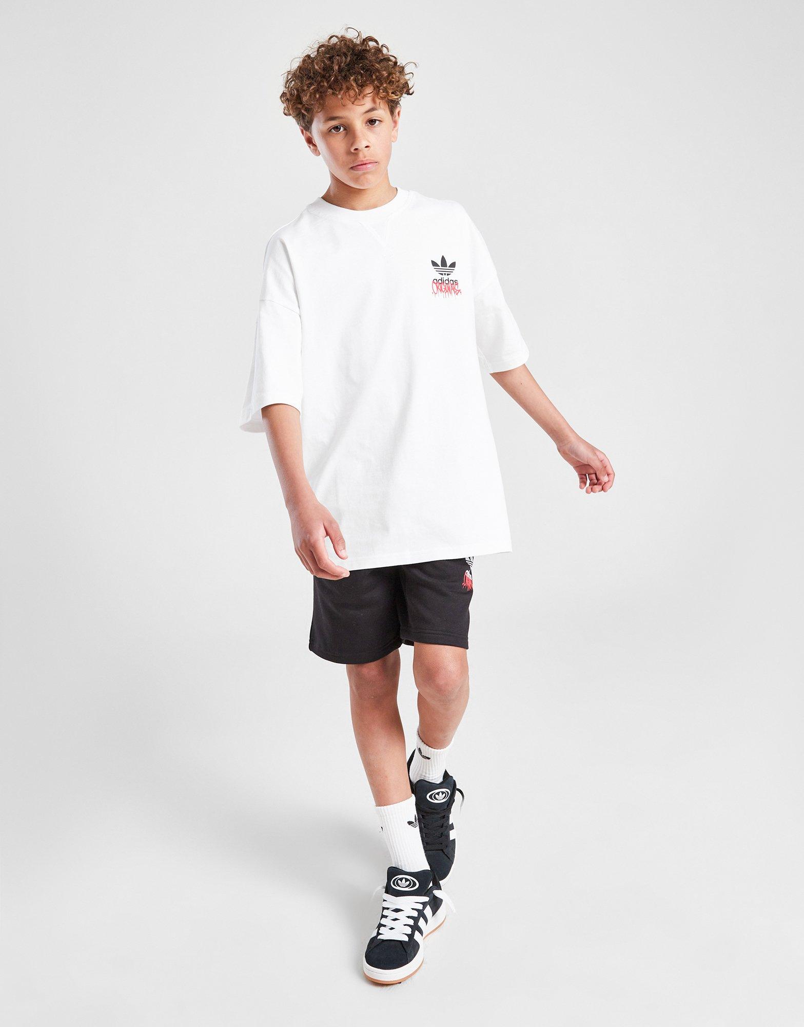 adidas Originals Graffiti Trefoil T-Shirt Junior
