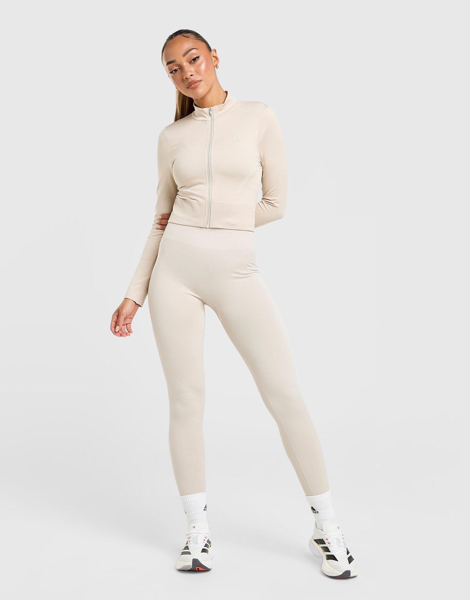 adidas Seamless Full Zip Top