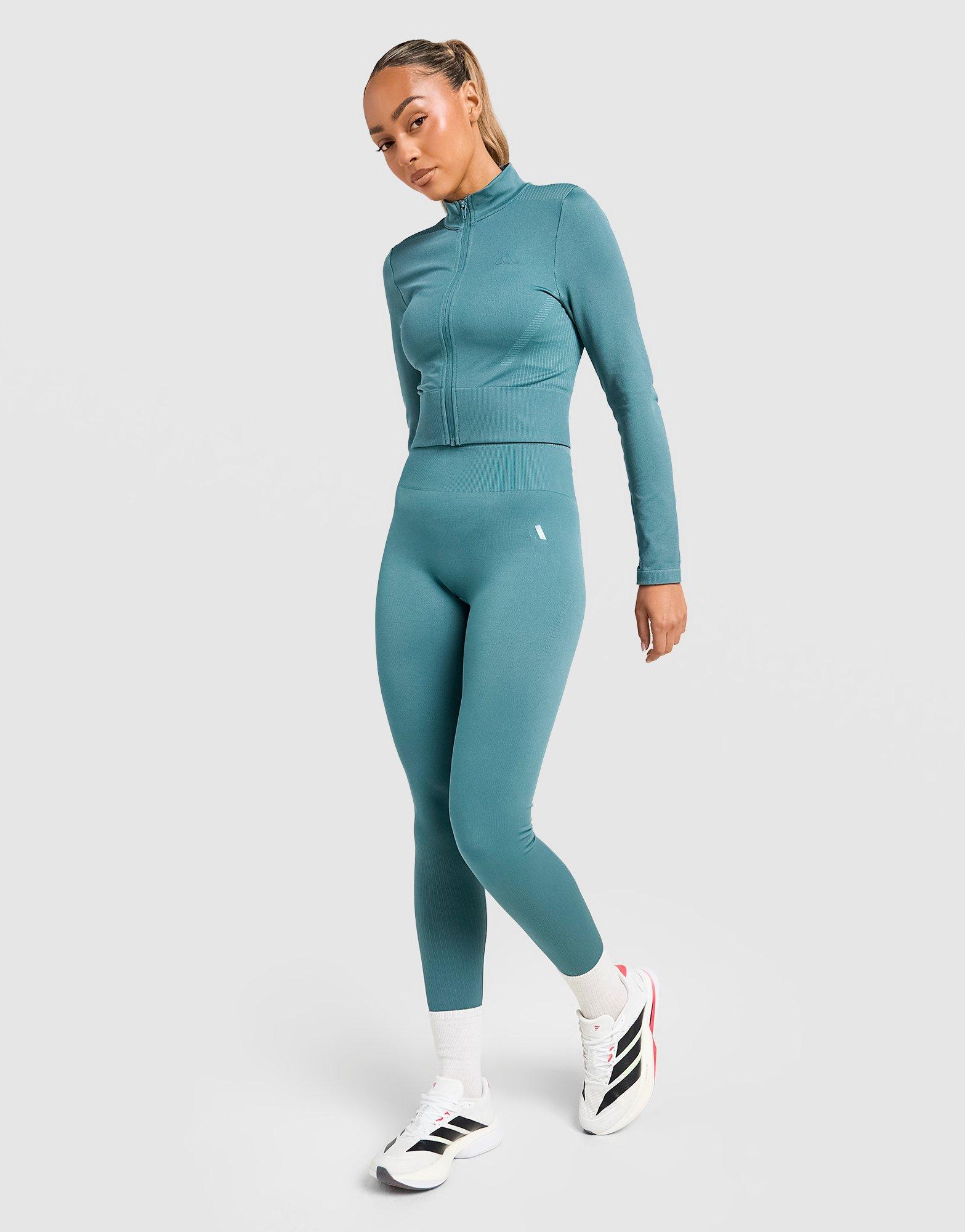 adidas Seamless Full Zip Top