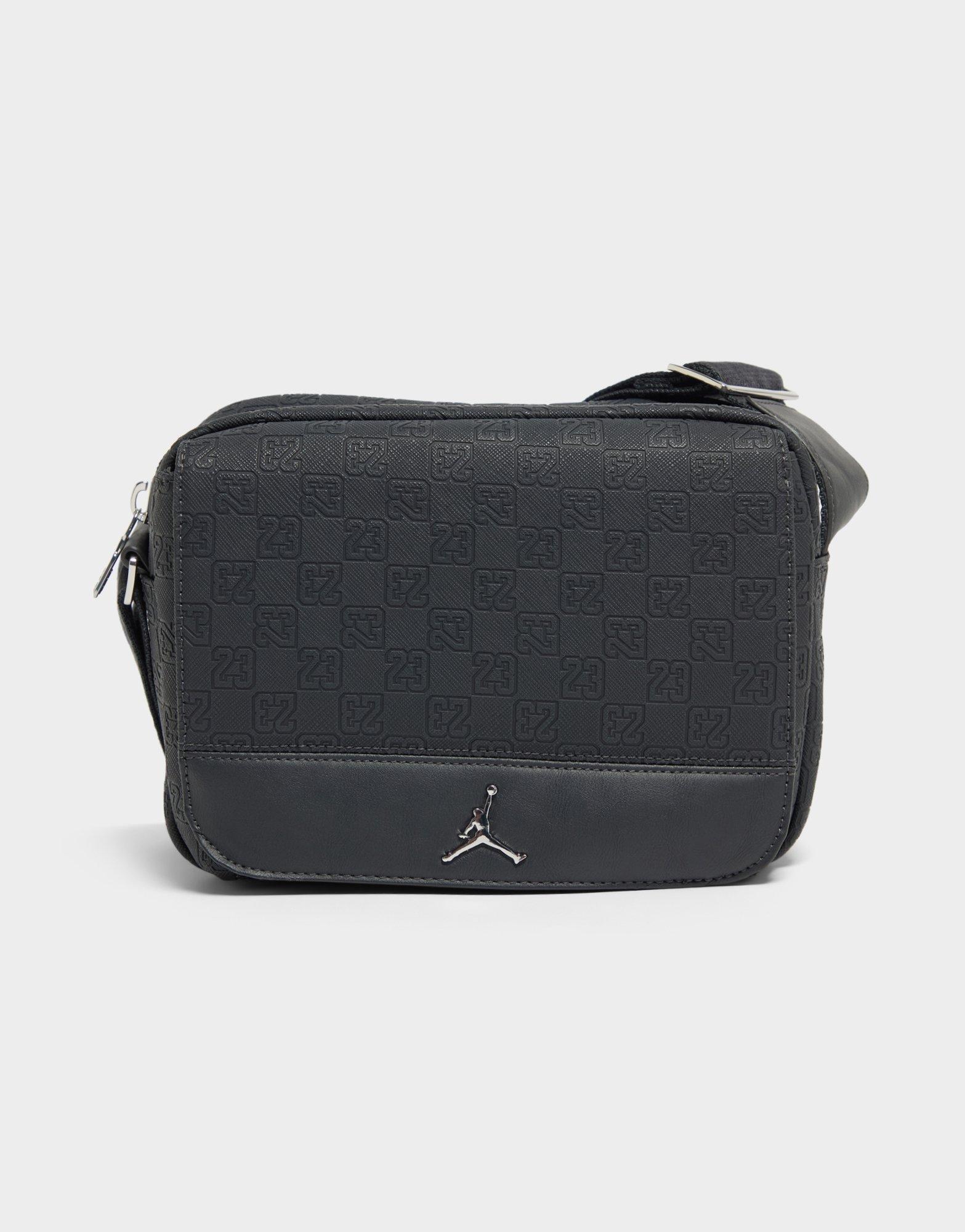 【美品】Jordan Brand Monogram Messenger Bag Black Jordan Monogram Messenger Bag - JD Sports Global