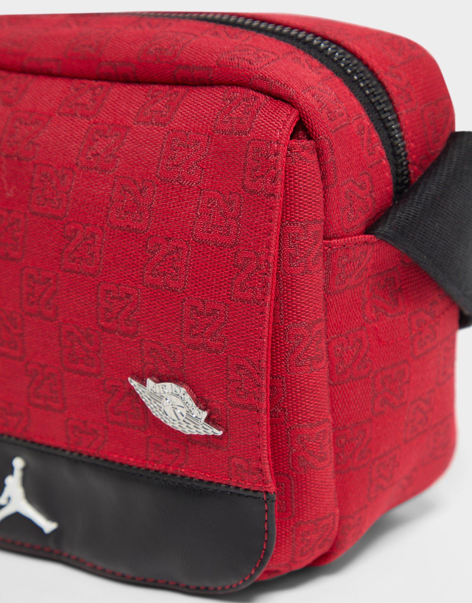 Red Jordan Monogram Mini Messenger Bag - JD Sports Global
