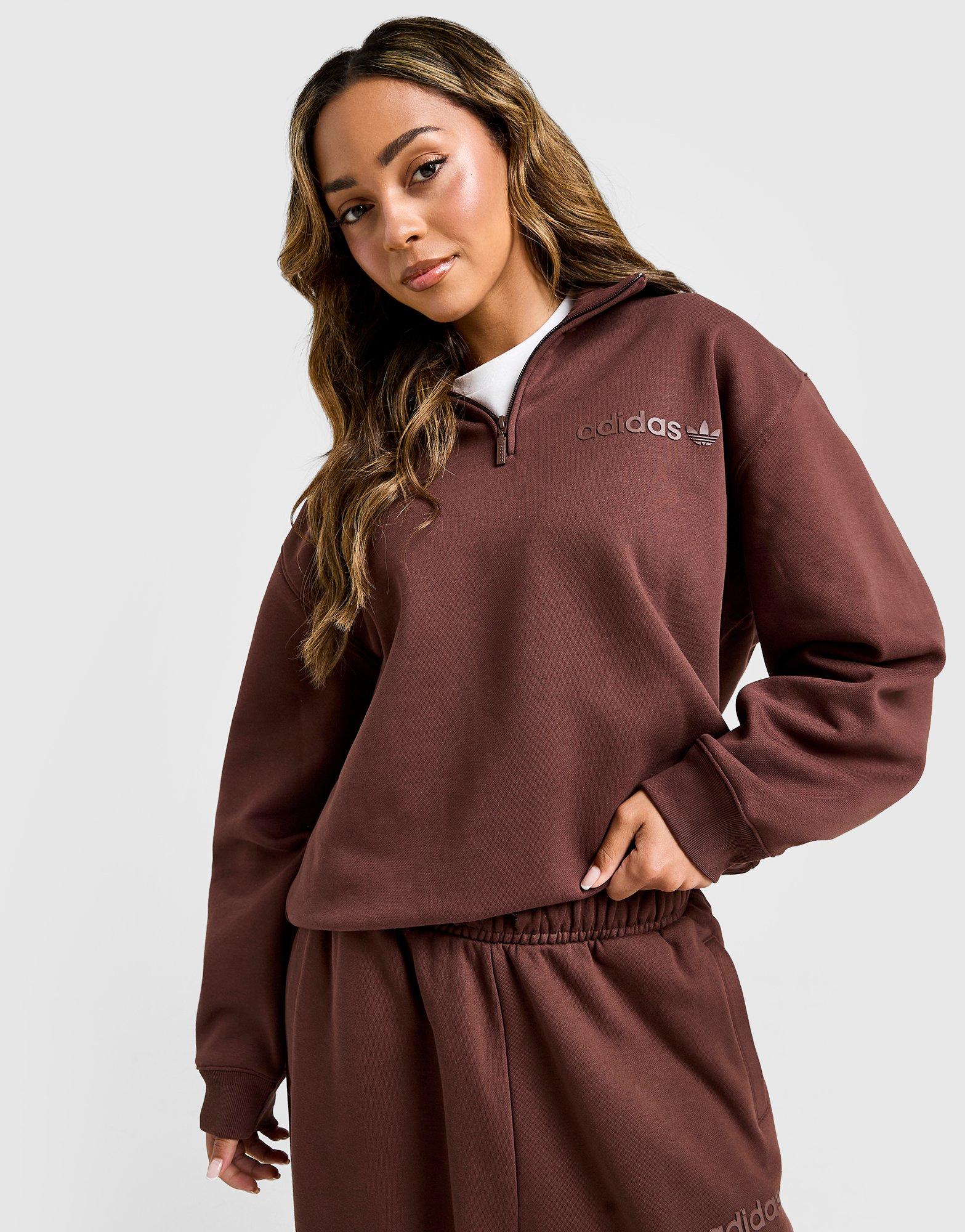 adidas Originals Essential Linear 1/4 Zip Top