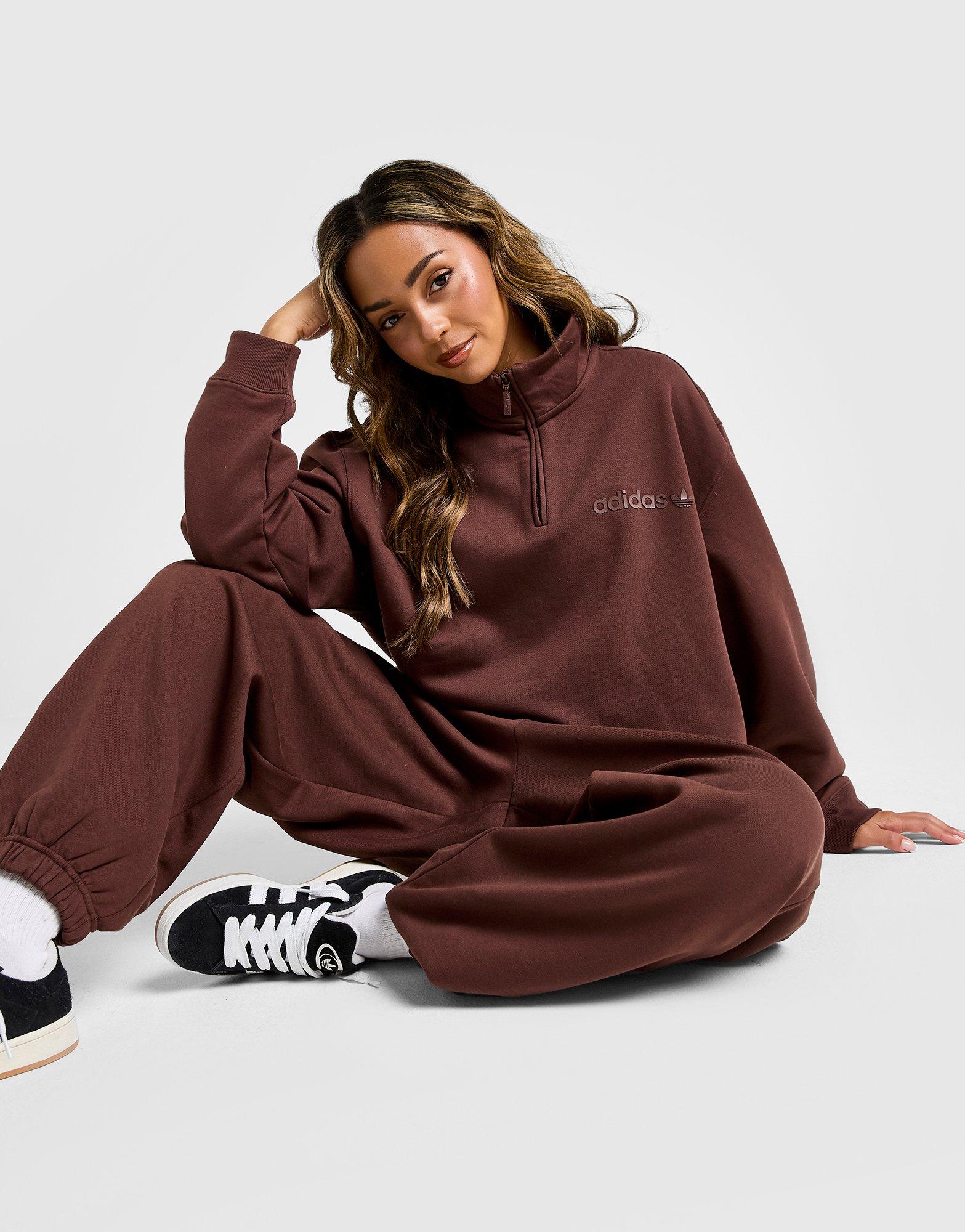 adidas Originals Essential Linear 1/4 Zip Felpa