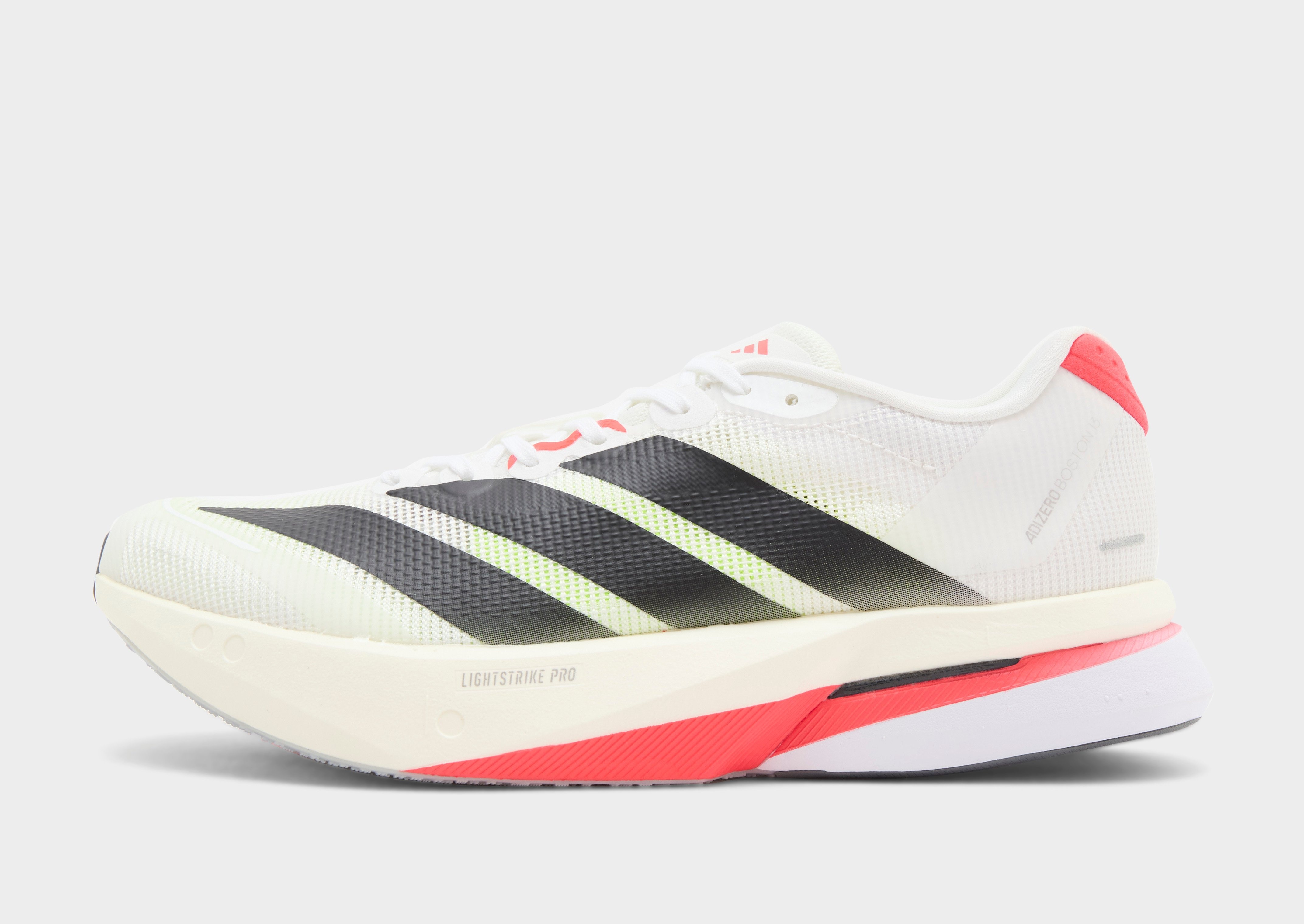 White adidas ADIZERO Boston 13 Women's - JD Sports Global
