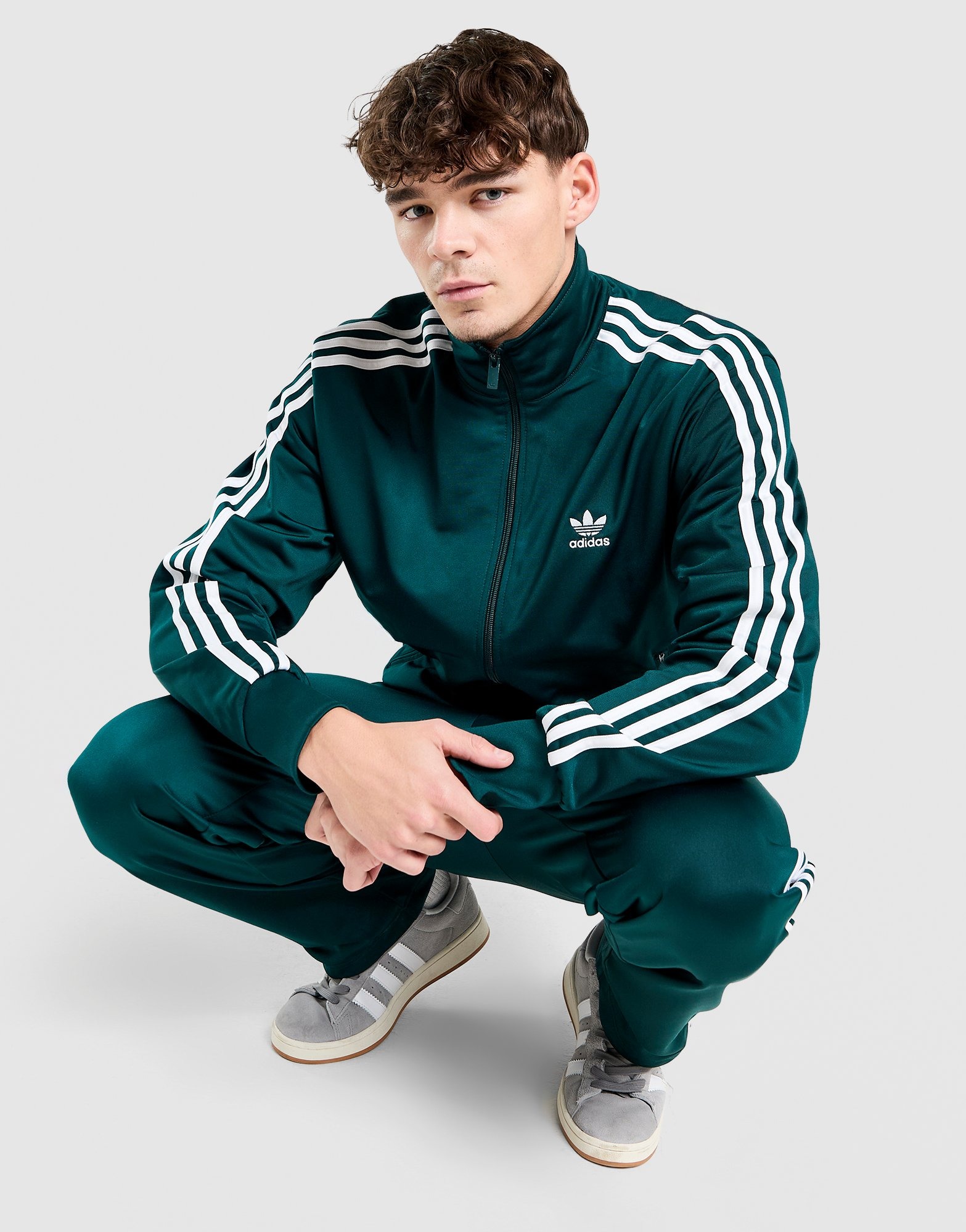 Green adidas Originals Firebird Track Top - JD Sports Global