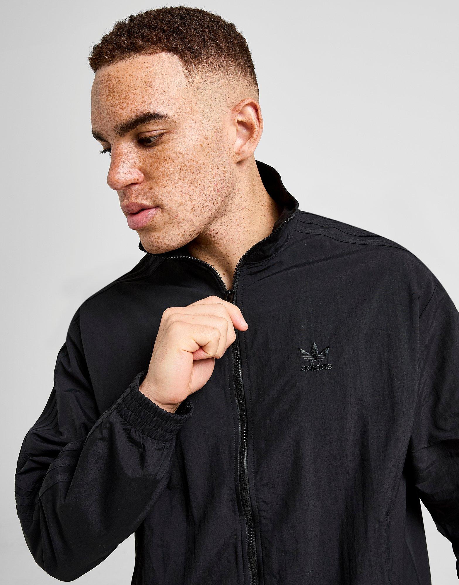 adidas FIREBIRD TRACK TOP ジャージ ブラックXXL Black adidas Originals Woven Firebird Track Top - JD Sports