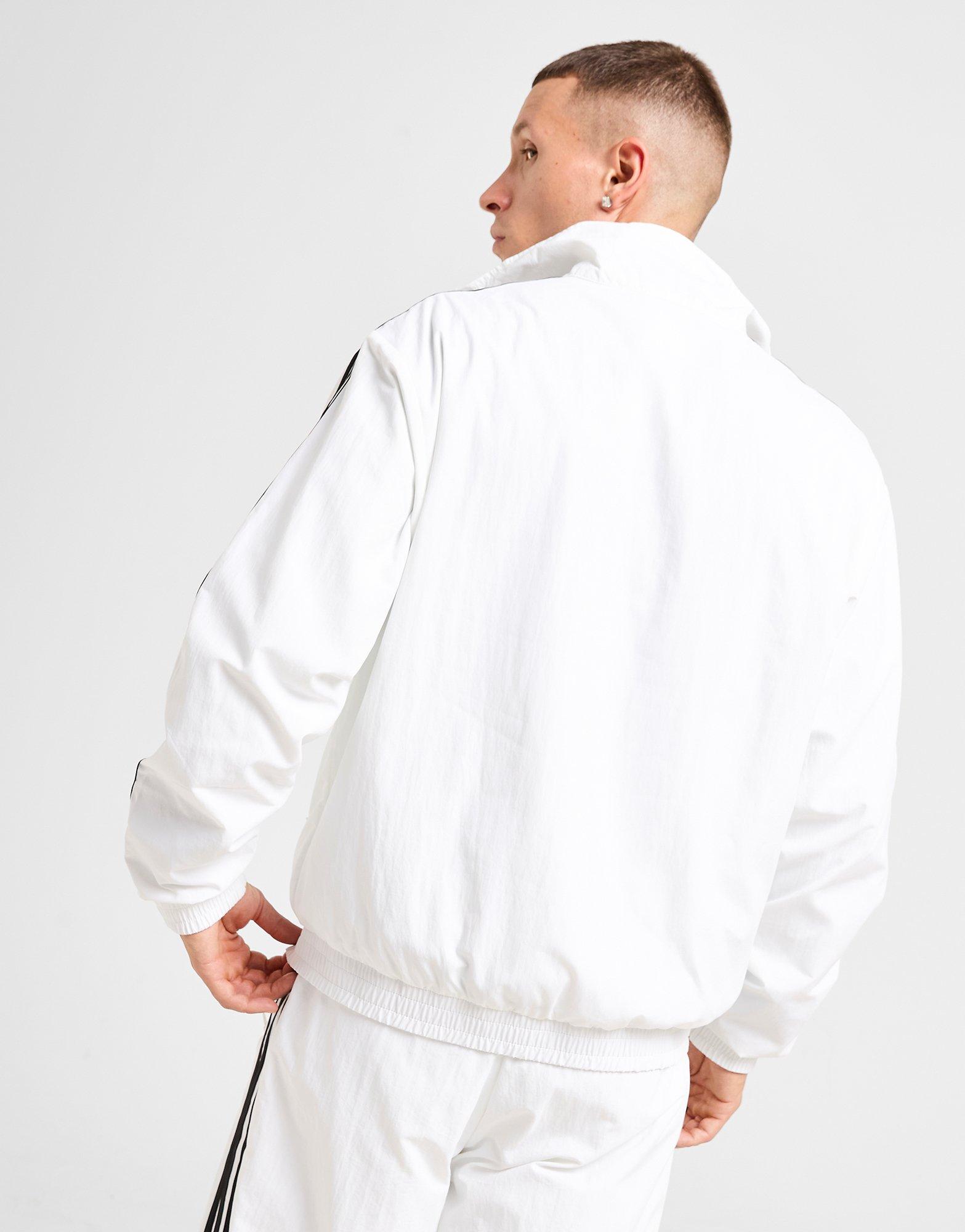 White adidas Originals Firebird Woven Track Top - JD Sports