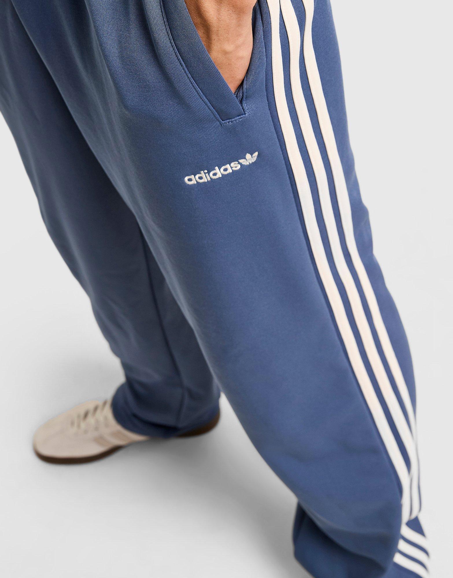 Blue adidas Originals First Track Pants - JD Sports Global