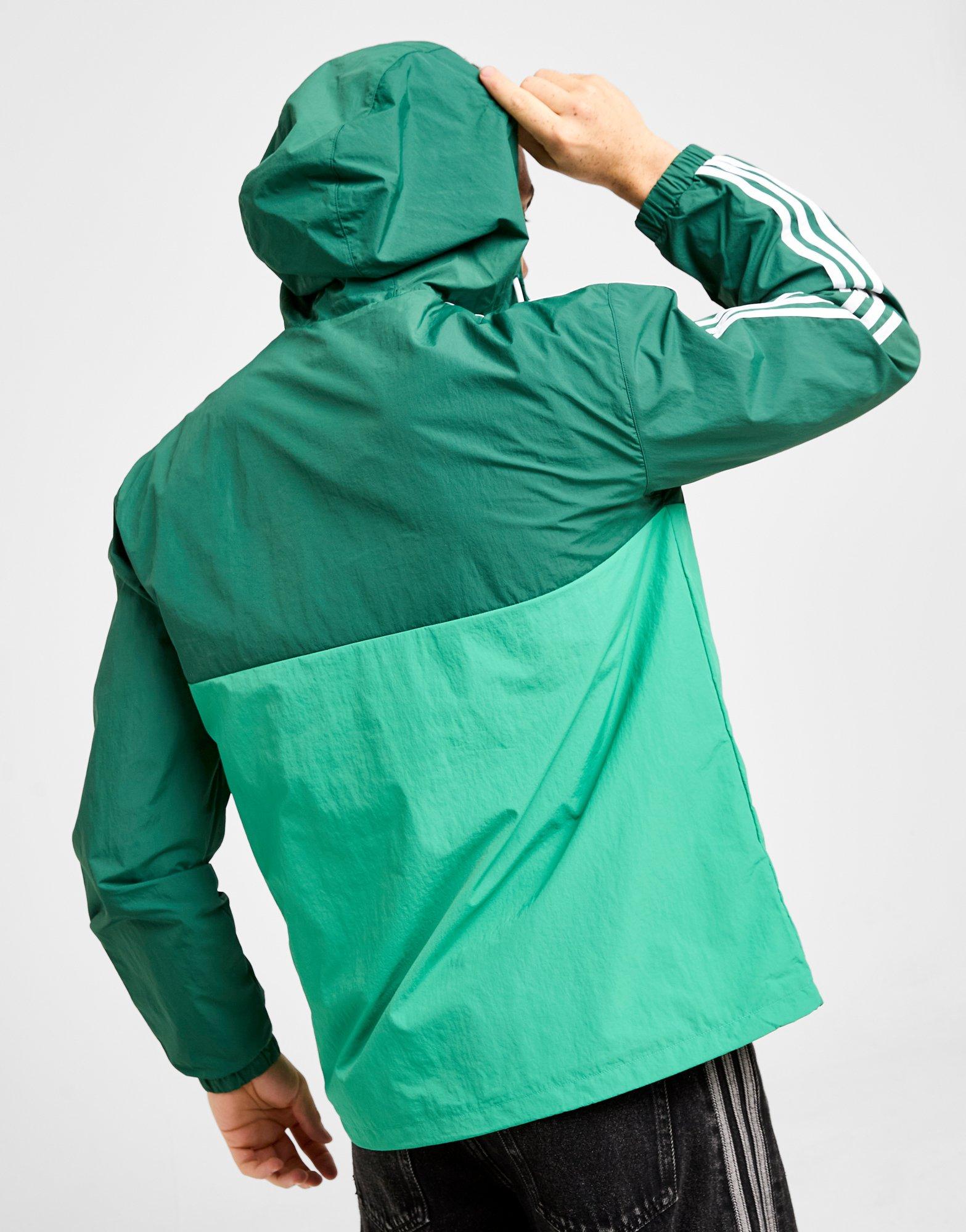 Green adidas Originals Classic Windbreaker - JD Sports Global