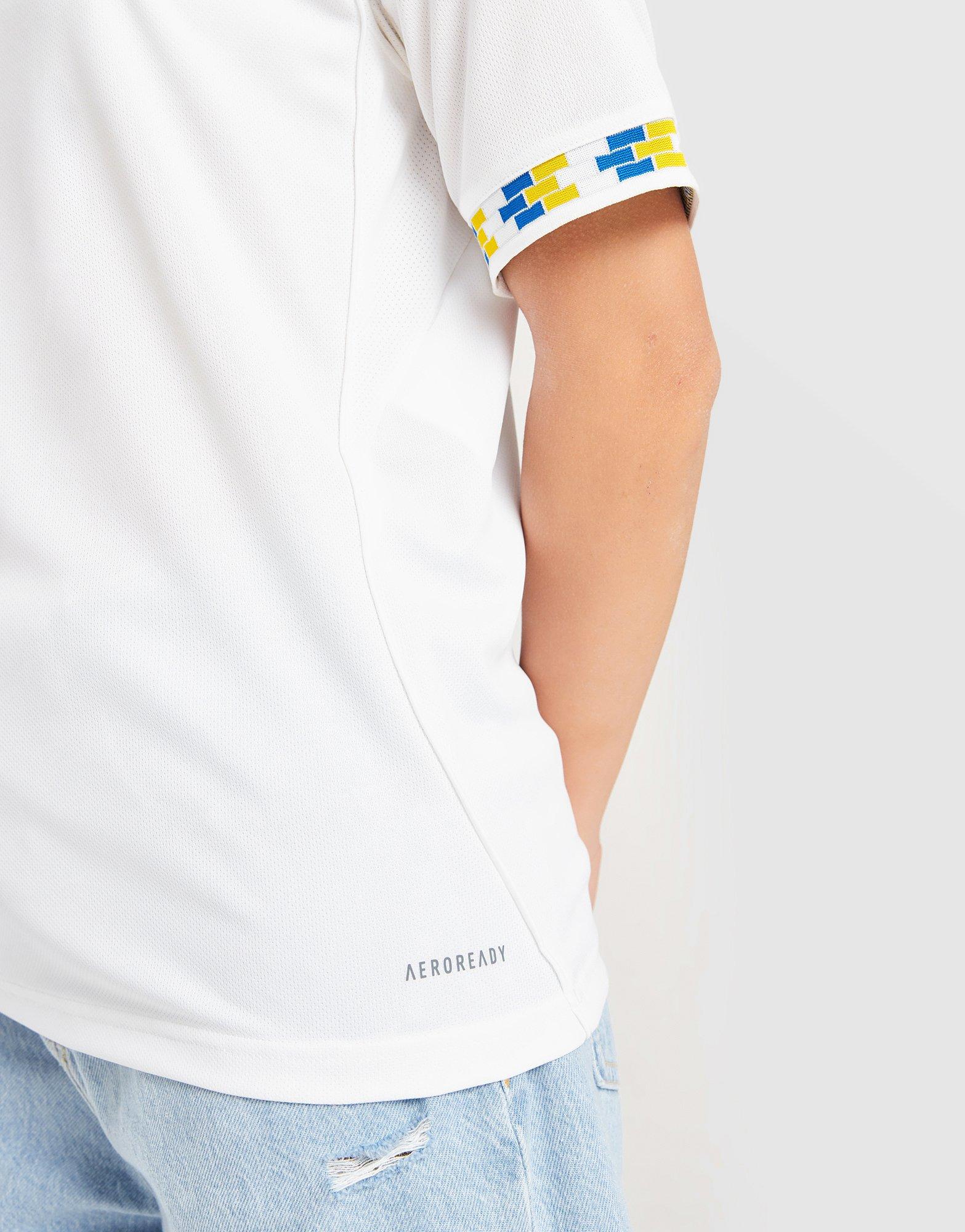 adidas Leeds United FC 2025/26 Home Shirt Junior