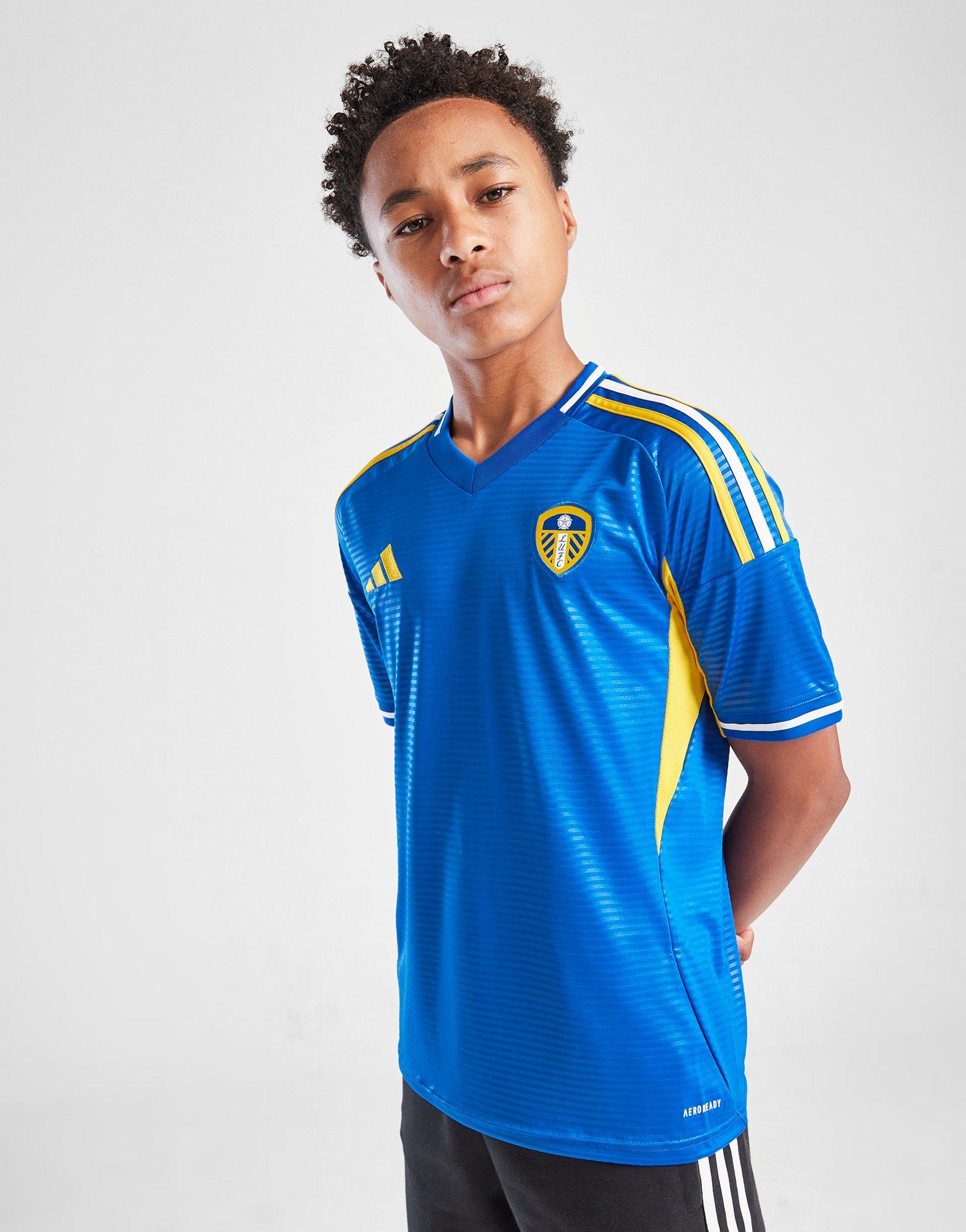 adidas Leeds United FC 2025/26 Away Shirt Junior