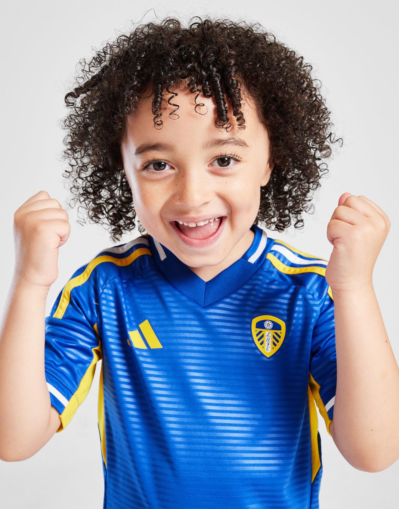 adidas Leeds United FC 2025/26 Away Kit Children