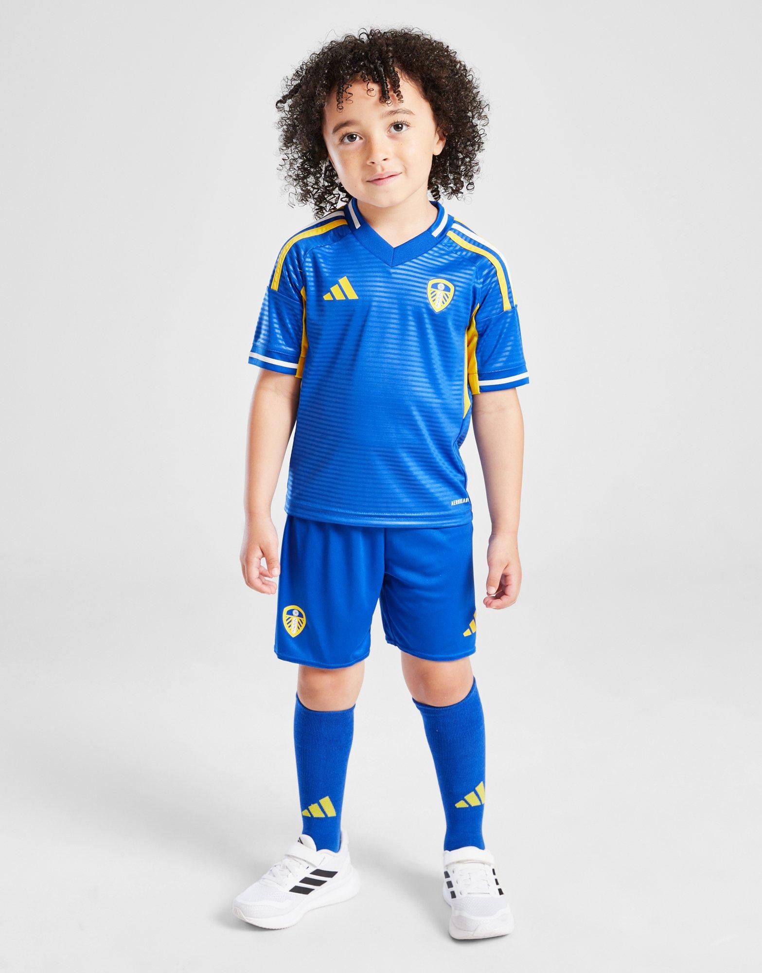 adidas Leeds United FC 2025/26 Away Kit Children
