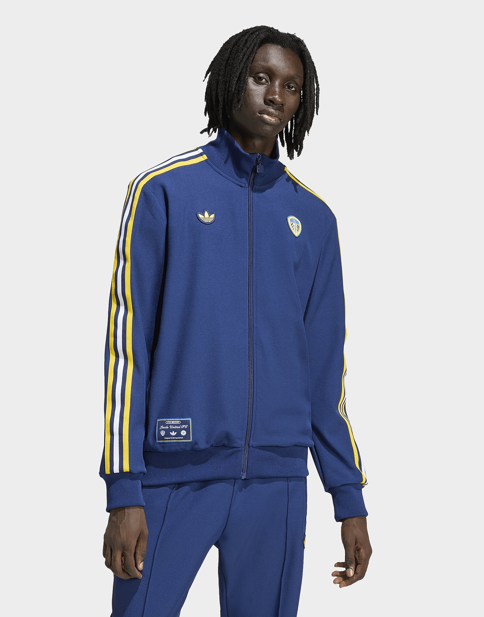 Leeds United adidas ジャージ XL LEEDS UNITED FOOTBALL JACKET ORIGINAL ADIDAS MENS SPORT S SIZE | eBay