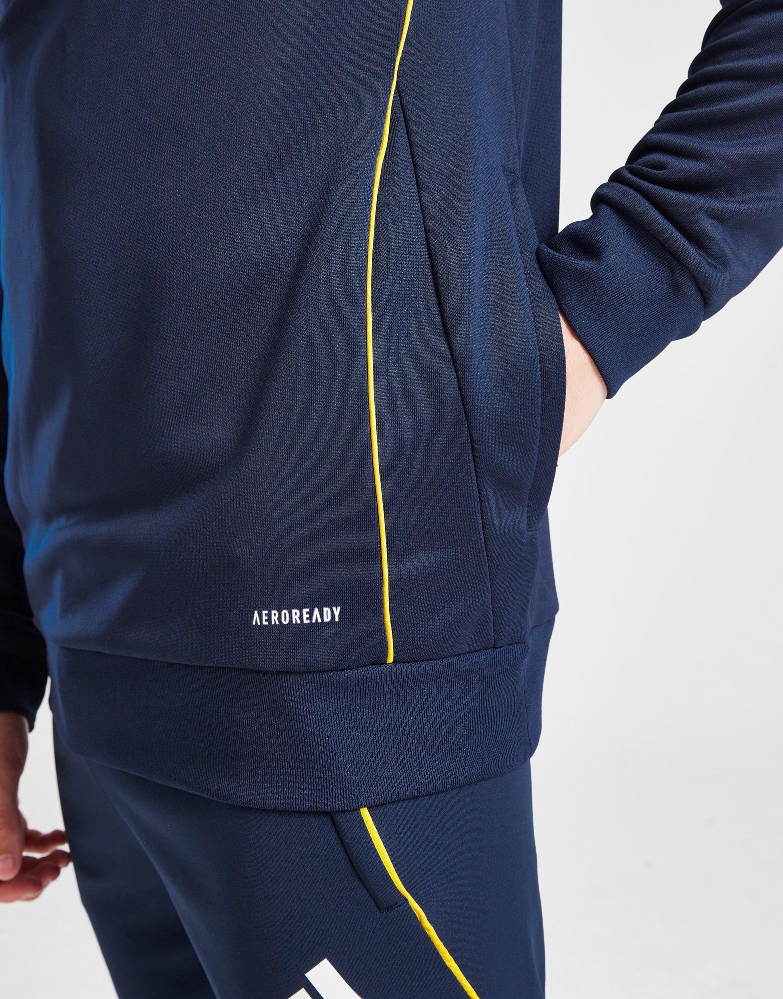 adidas Leeds United FC Training Hoodie Junior