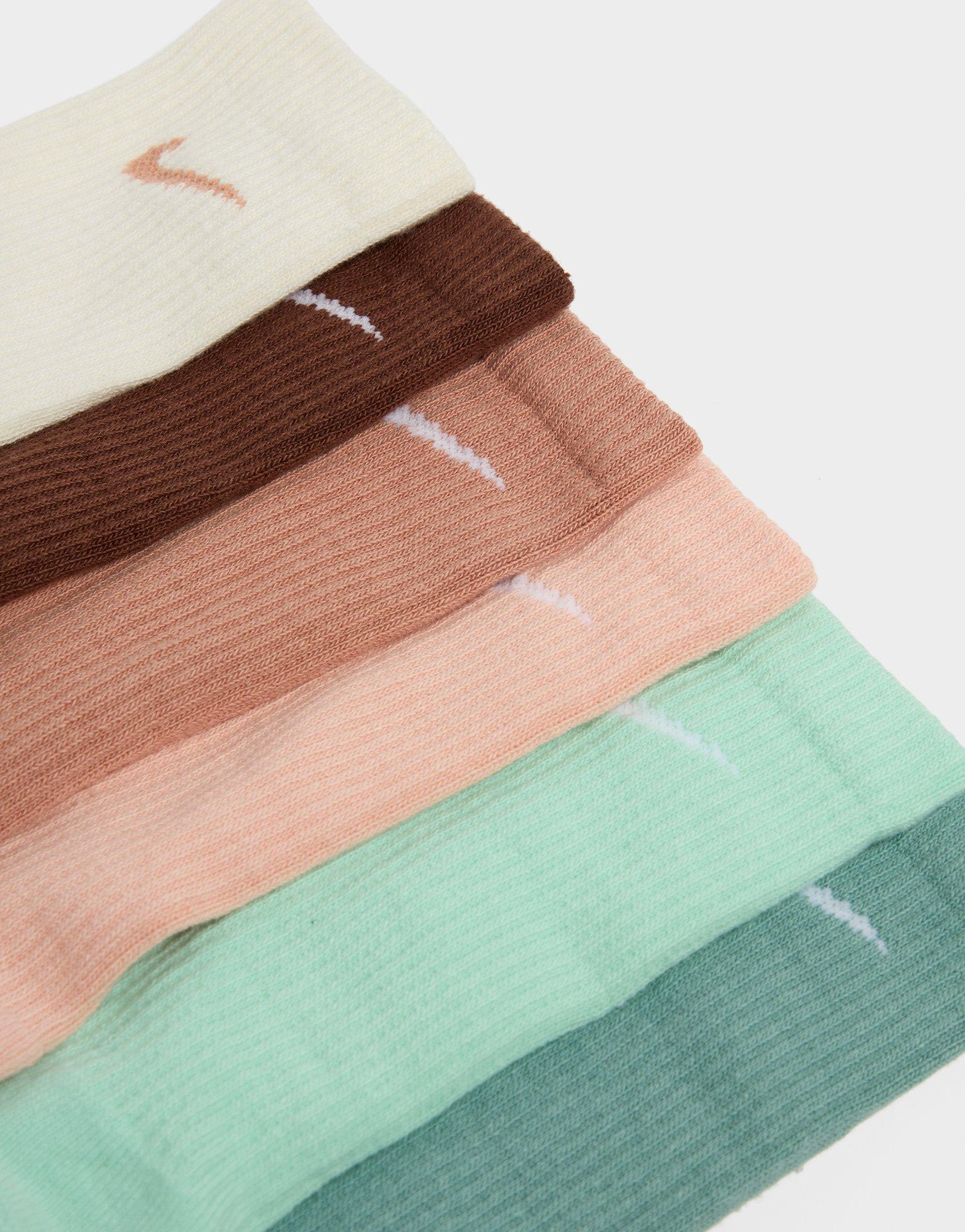 Nike 6-Pack Everyday Cushioned Training Crew Socks